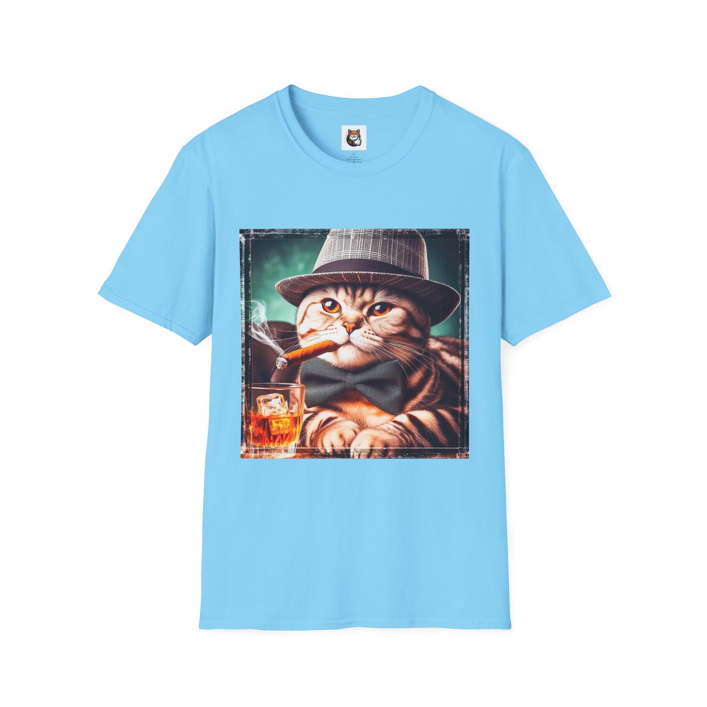 American Shorthair cigars Softstyle T-Shirt