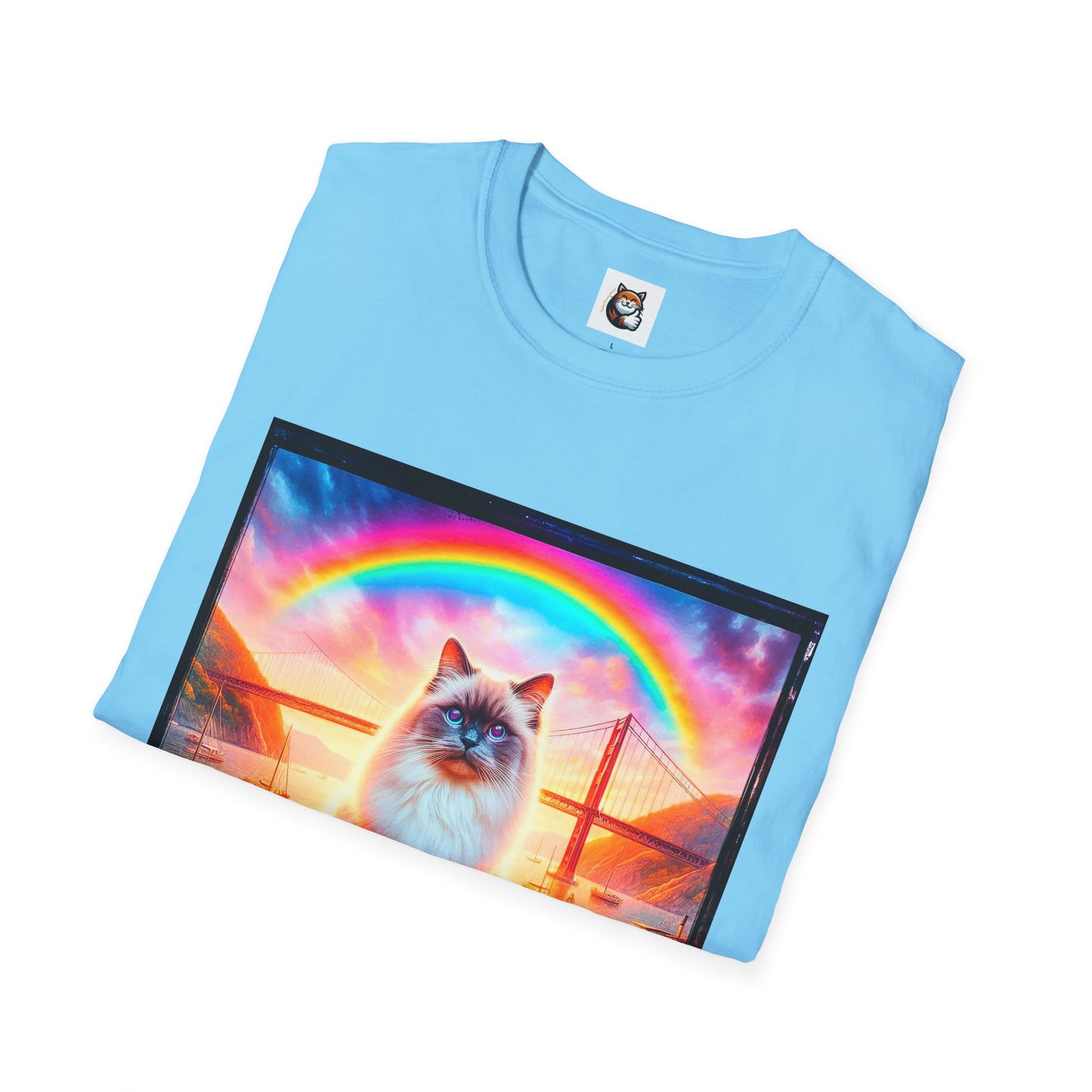 Birman rainbow bridge Softstyle T-Shirt