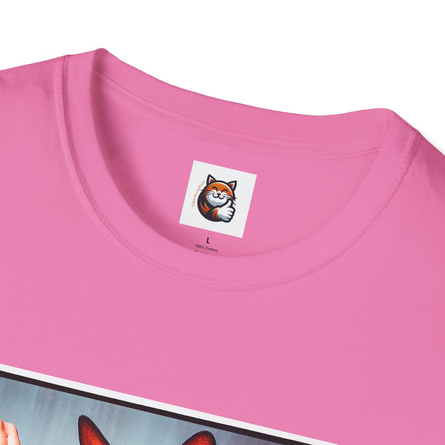 Devon Rex Cat Unisex Softstyle T-Shirt
