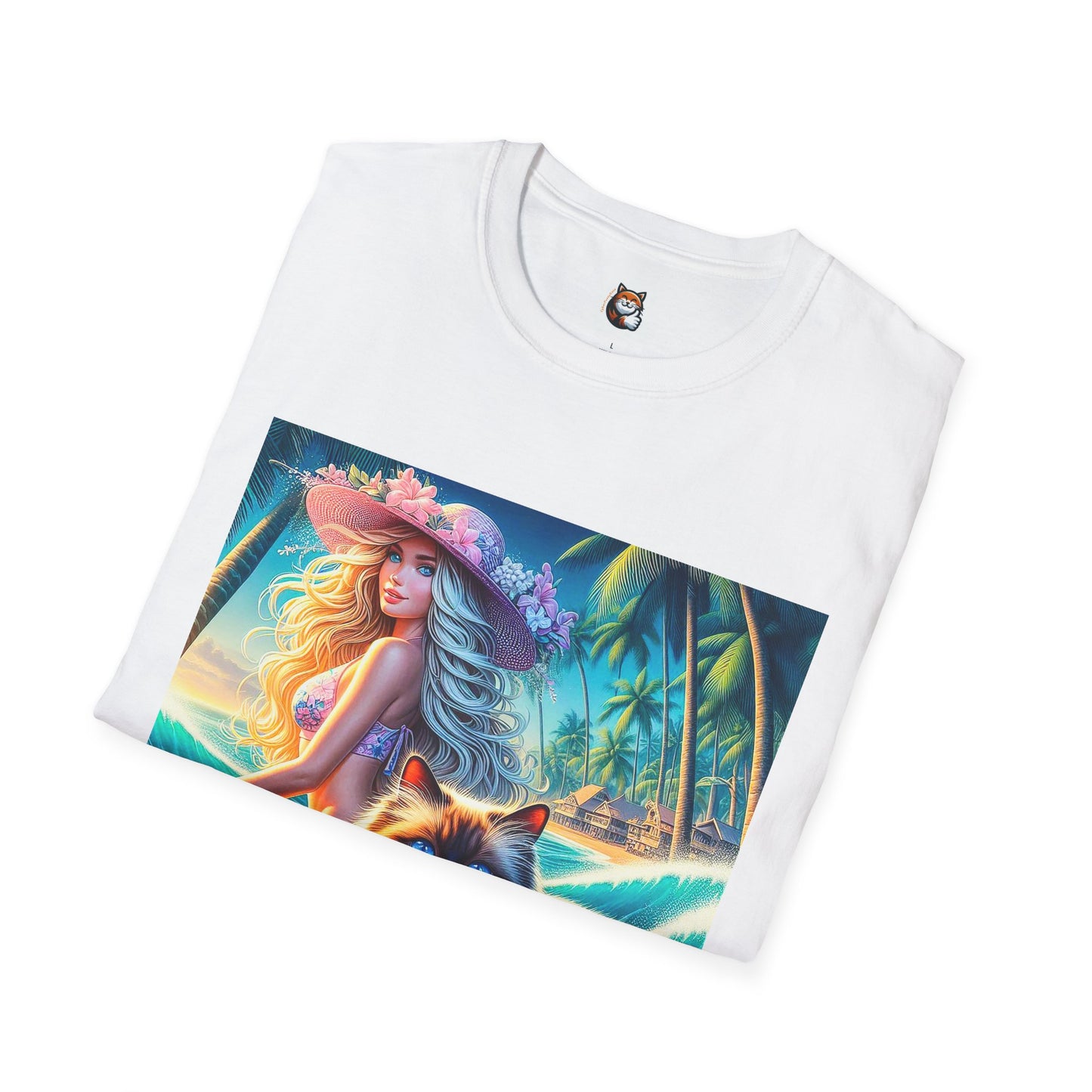 Birman hawaii Softstyle T-Shirt