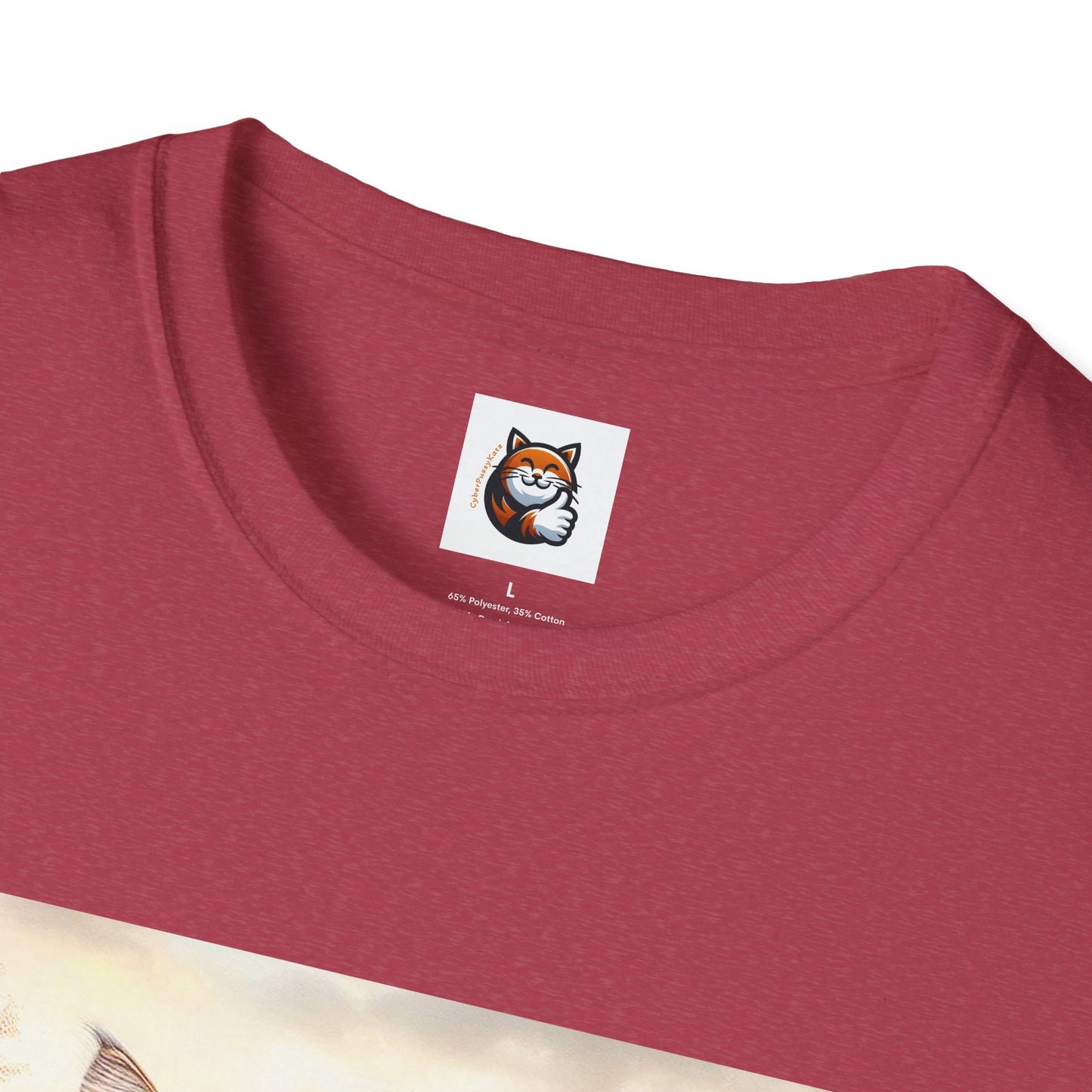 Wacky Norwegian Forest Cat Unisex Softstyle T-Shirt
