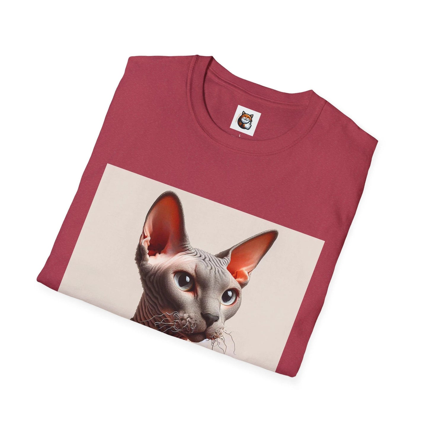 Cornish Rex Cat business suit T-Shirt by Printify