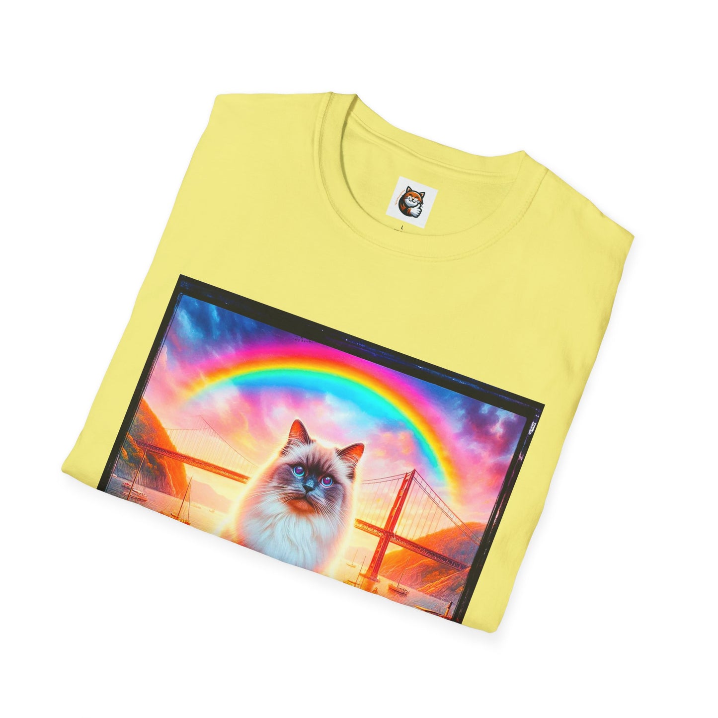Birman rainbow bridge Softstyle T-Shirt