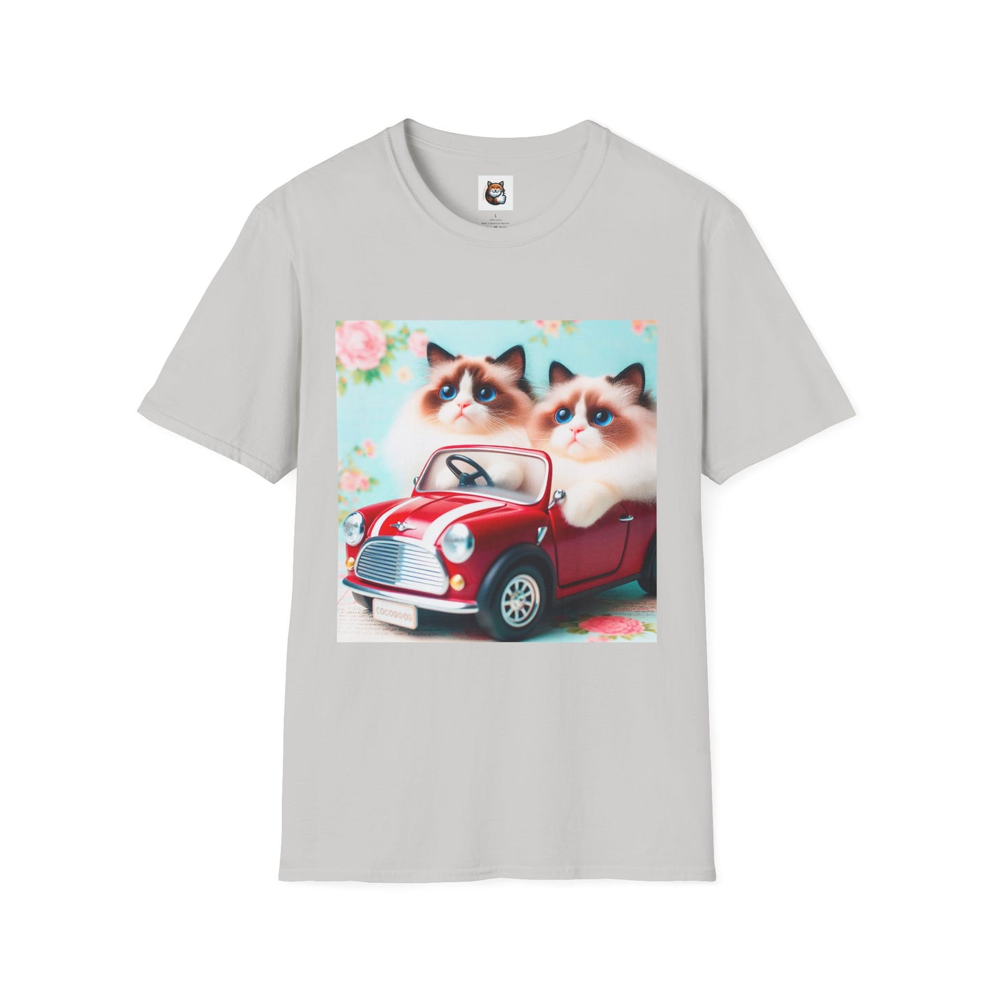 Wacky Ragdoll Unisex Softstyle T-Shirt