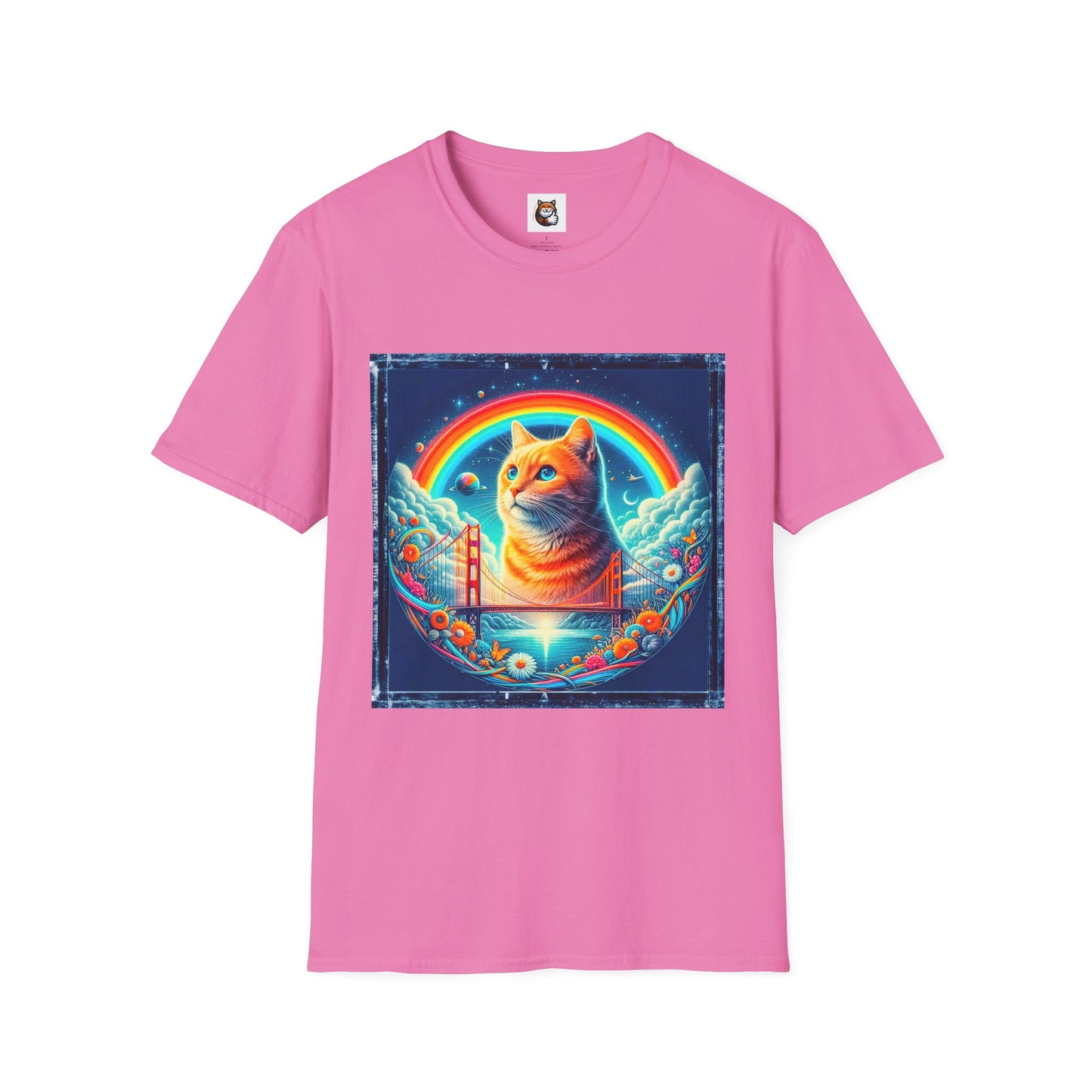 Domestic Cat Unisex Softstyle T-Shirt