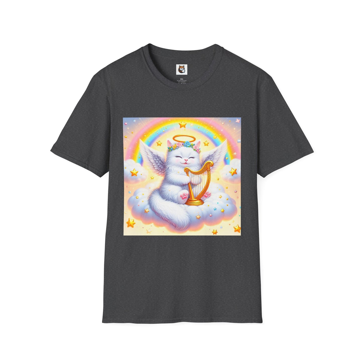 Siberian Cat harp playing shirt