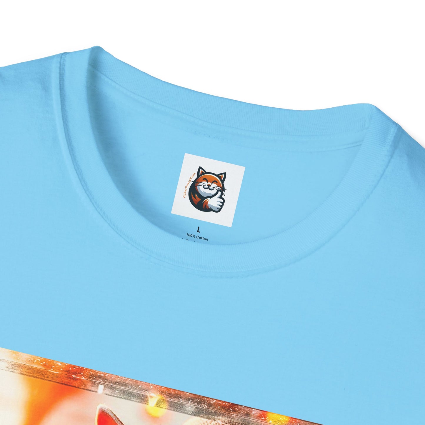 Devon Rex Cat Unisex Softstyle T-Shirt