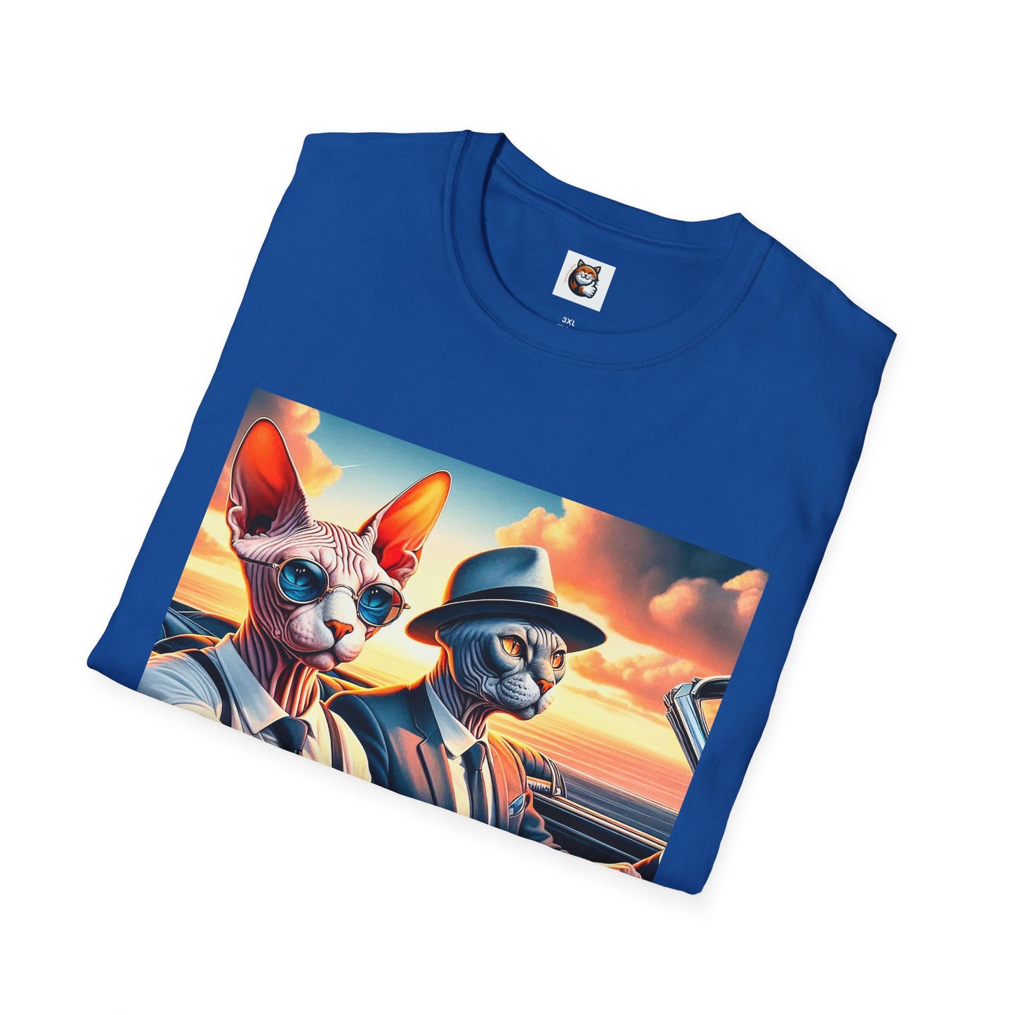 Wacky Sphynx Cat friends driving