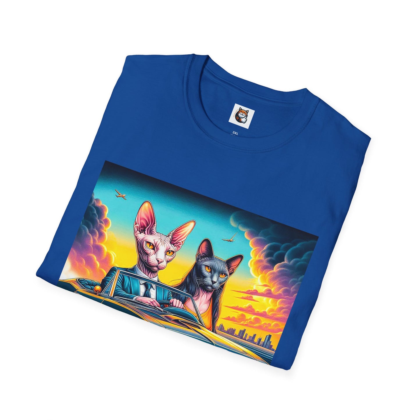 Wacky Sphynx Cat cats driving
