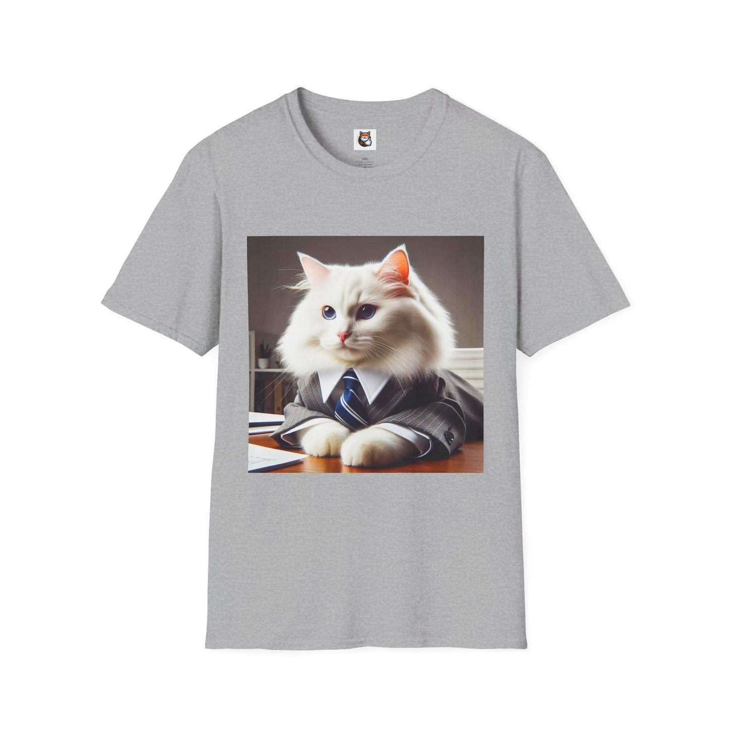 Siberian Cat working man shirt