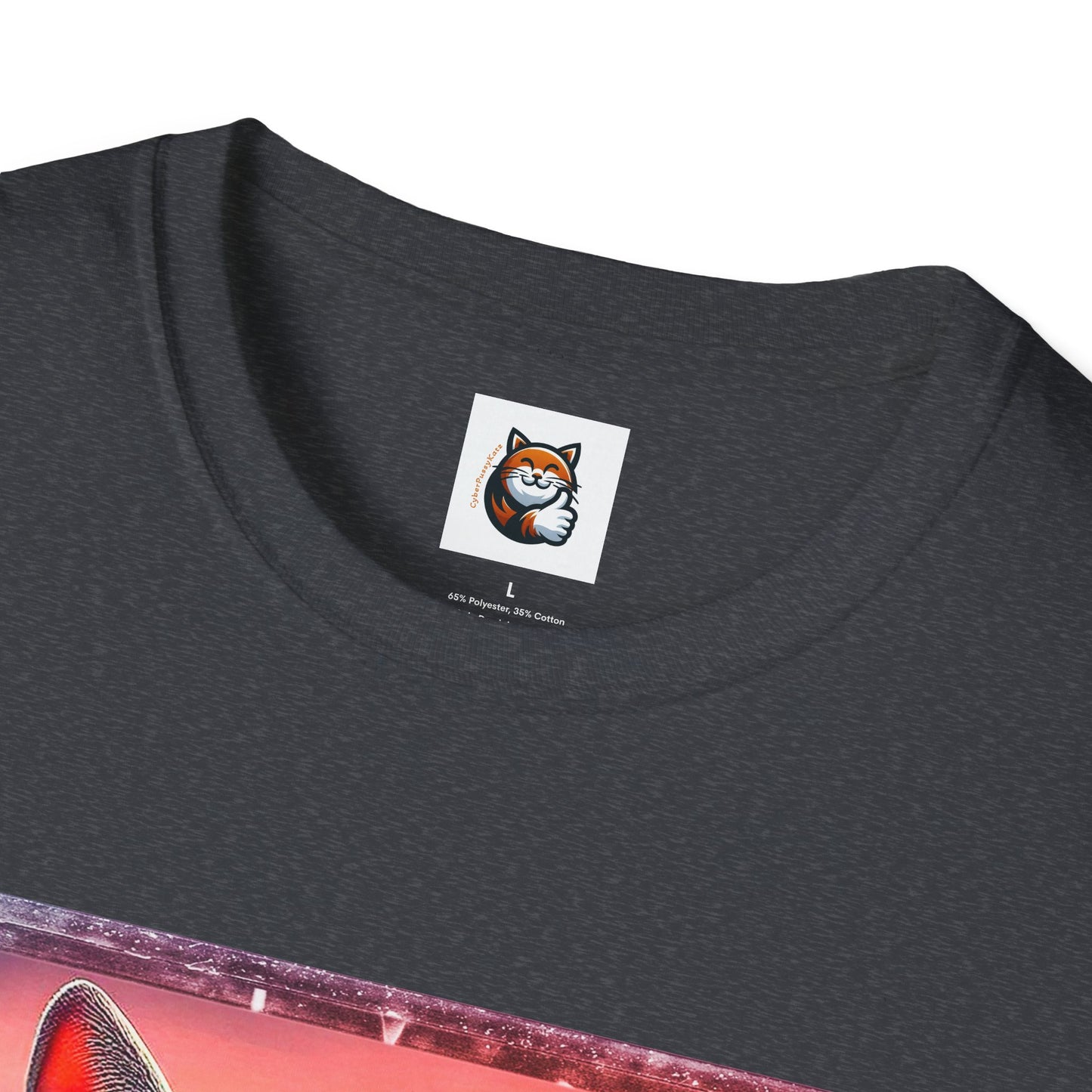Devon Rex Cat Unisex Softstyle T-Shirt