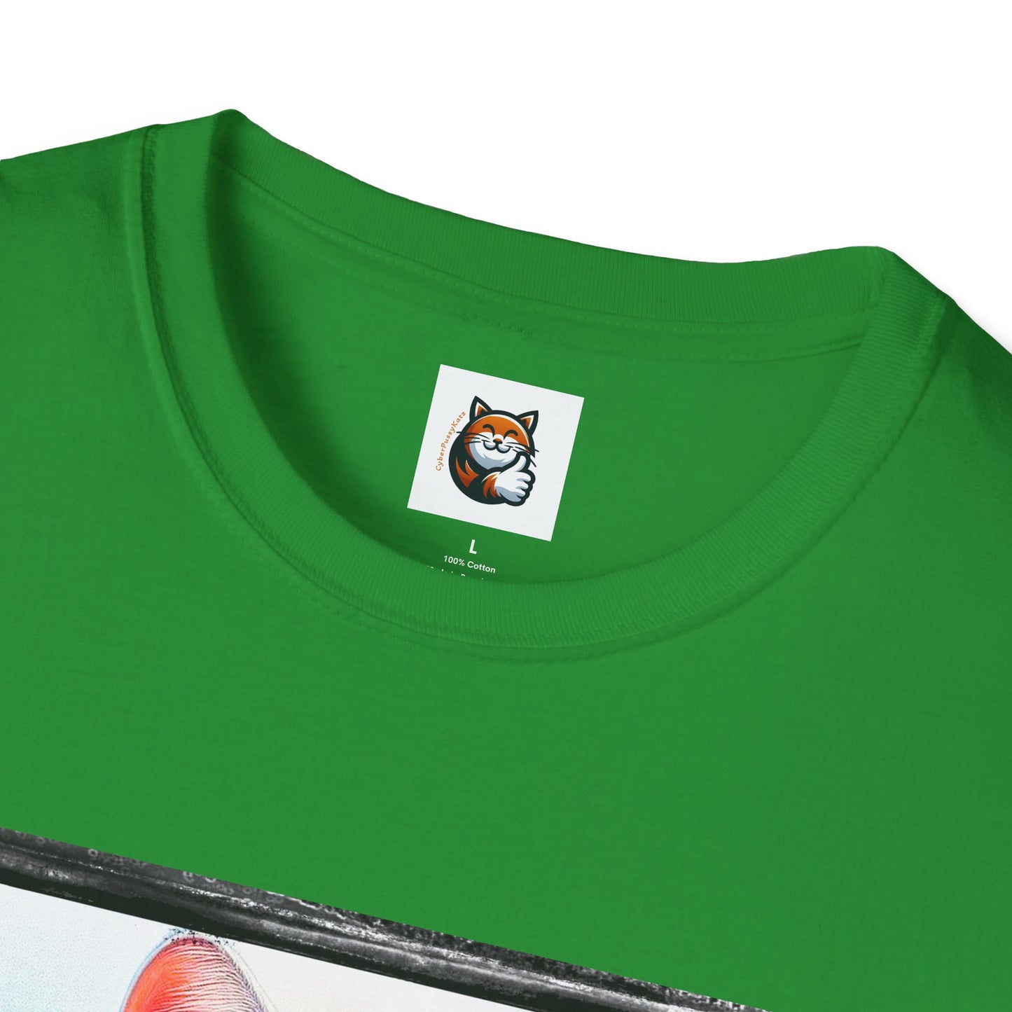 American Shorthair americsn flag Softstyle T-Shirt