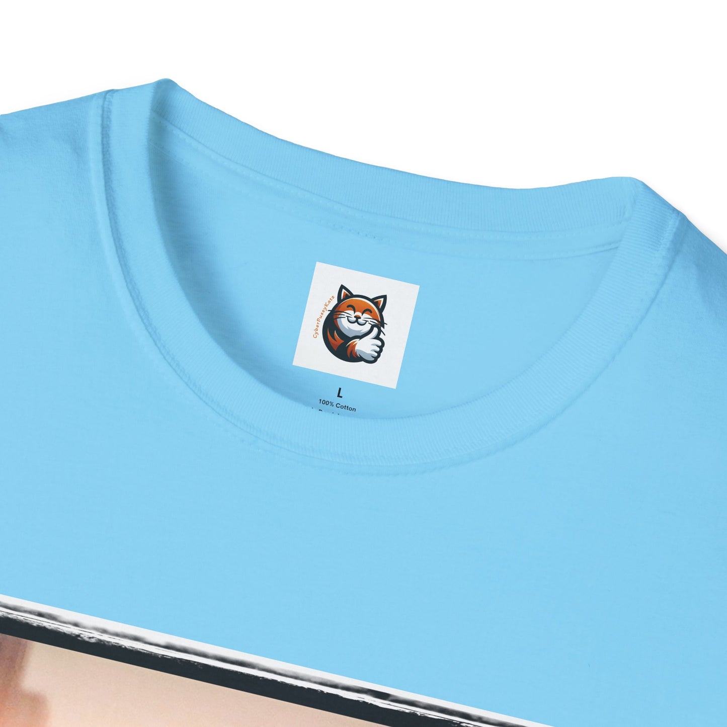 Wacky Devon Rex Cat Unisex Softstyle T-Shirt
