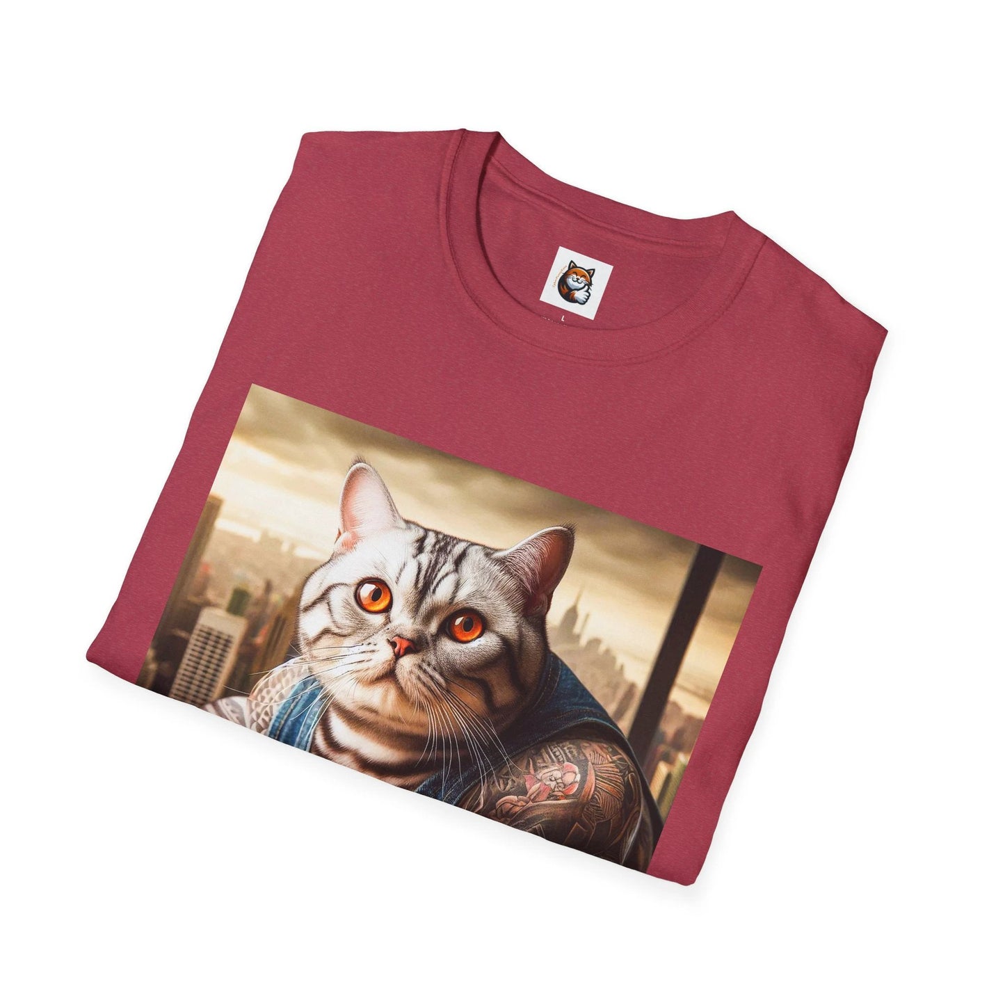 American Shorthair Unisex Softstyle T-Shirt by Printify