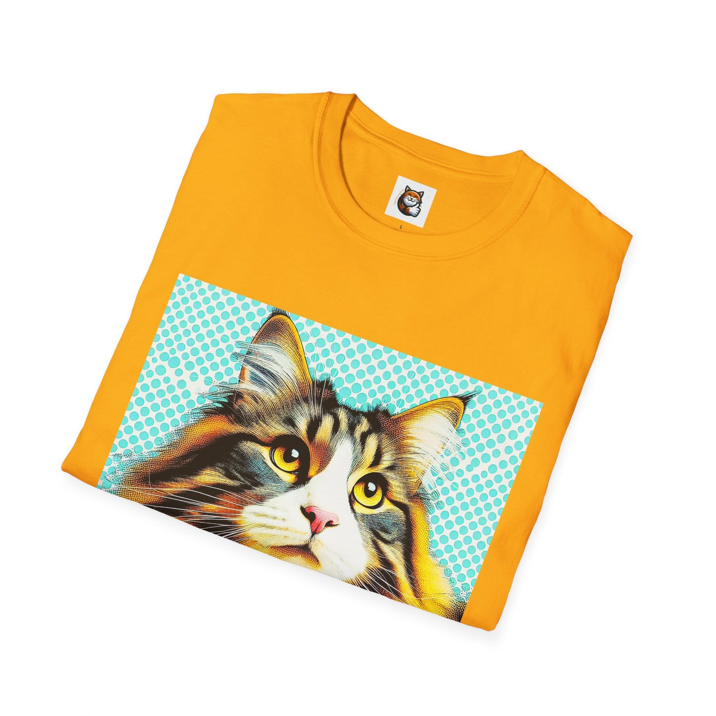 Norwegian Forest Cat Unisex Softstyle T-Shirt