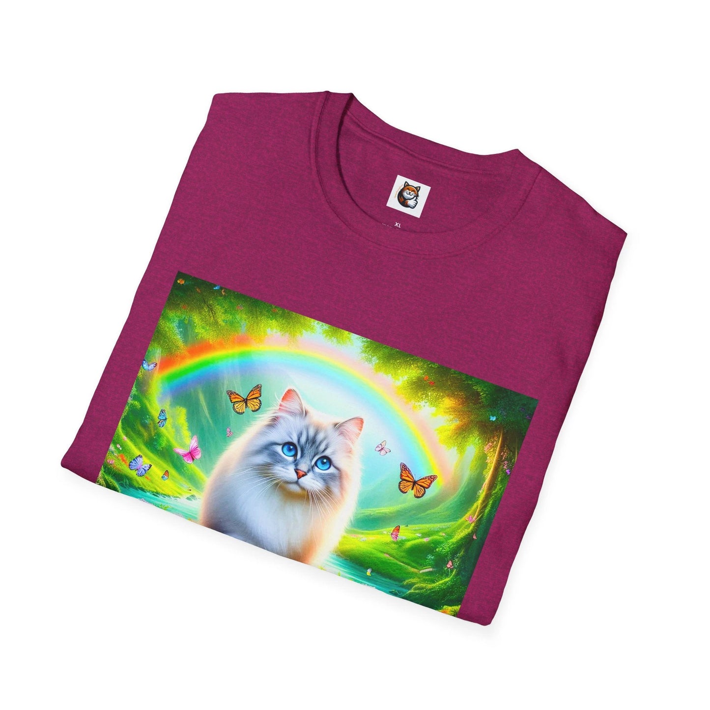 Siberian Cat pretty garden shirt by Printify