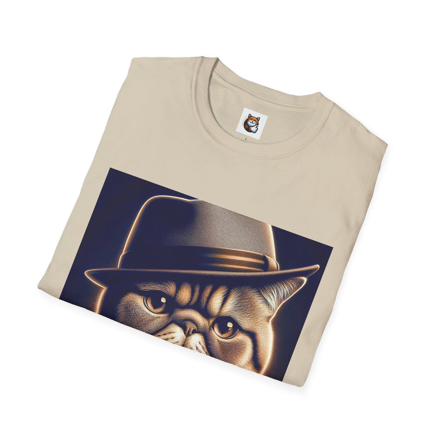 Exotic Shorthair Cat Unisex Softstyle T-Shirt