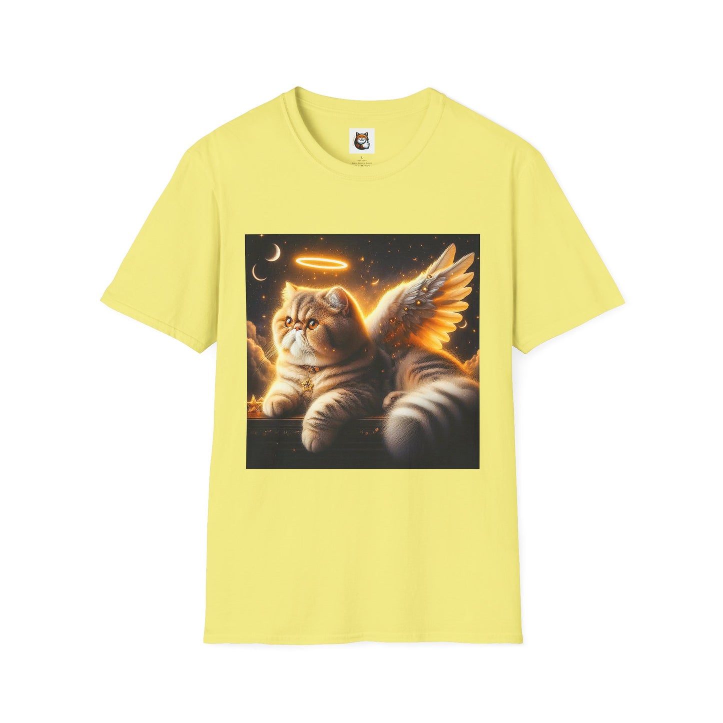Exotic Shorthair Cat Unisex Softstyle T-Shirt