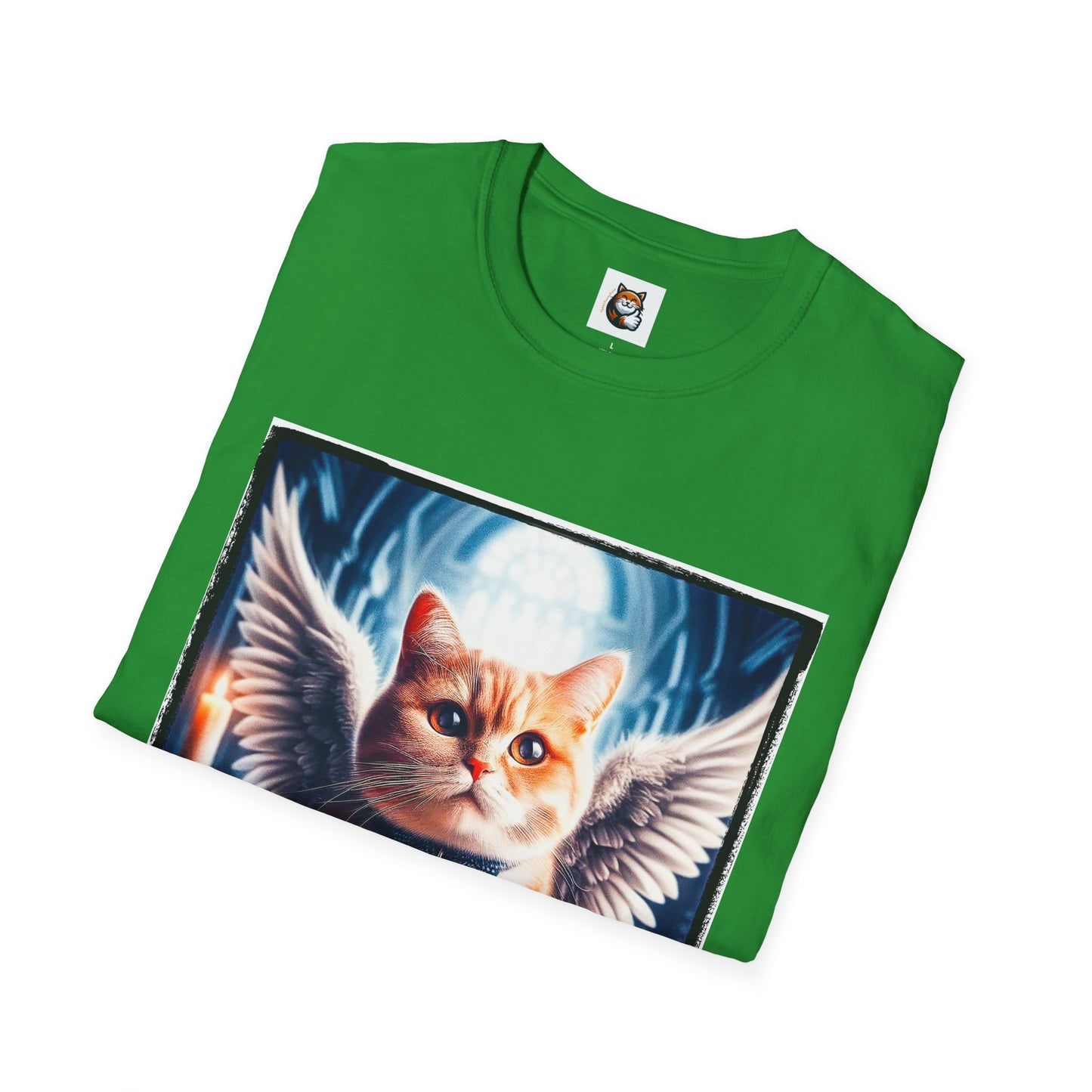 Domestic Cat Angel and clouds T-Shirt