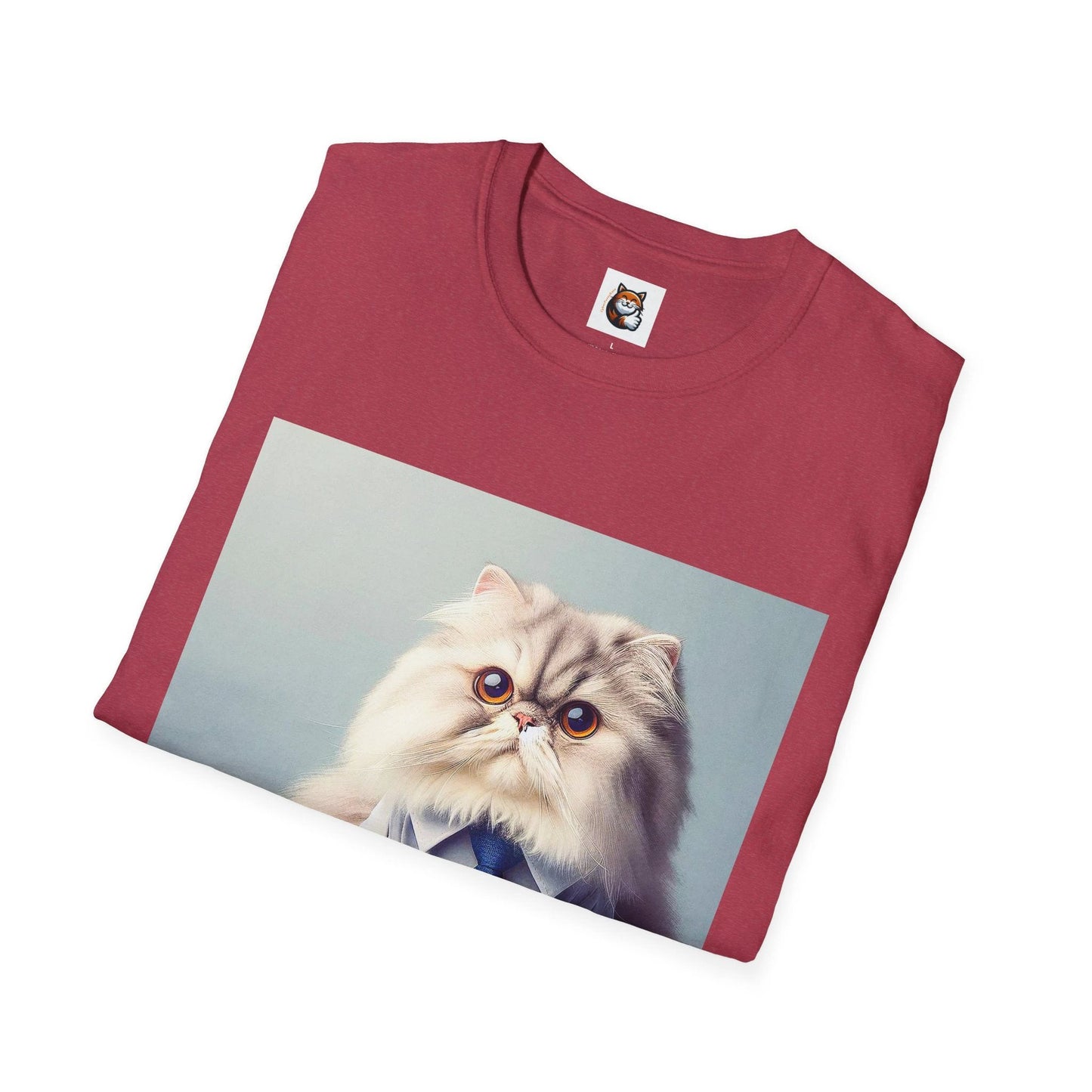 Persian Cat Unisex Softstyle T-Shirt by Printify