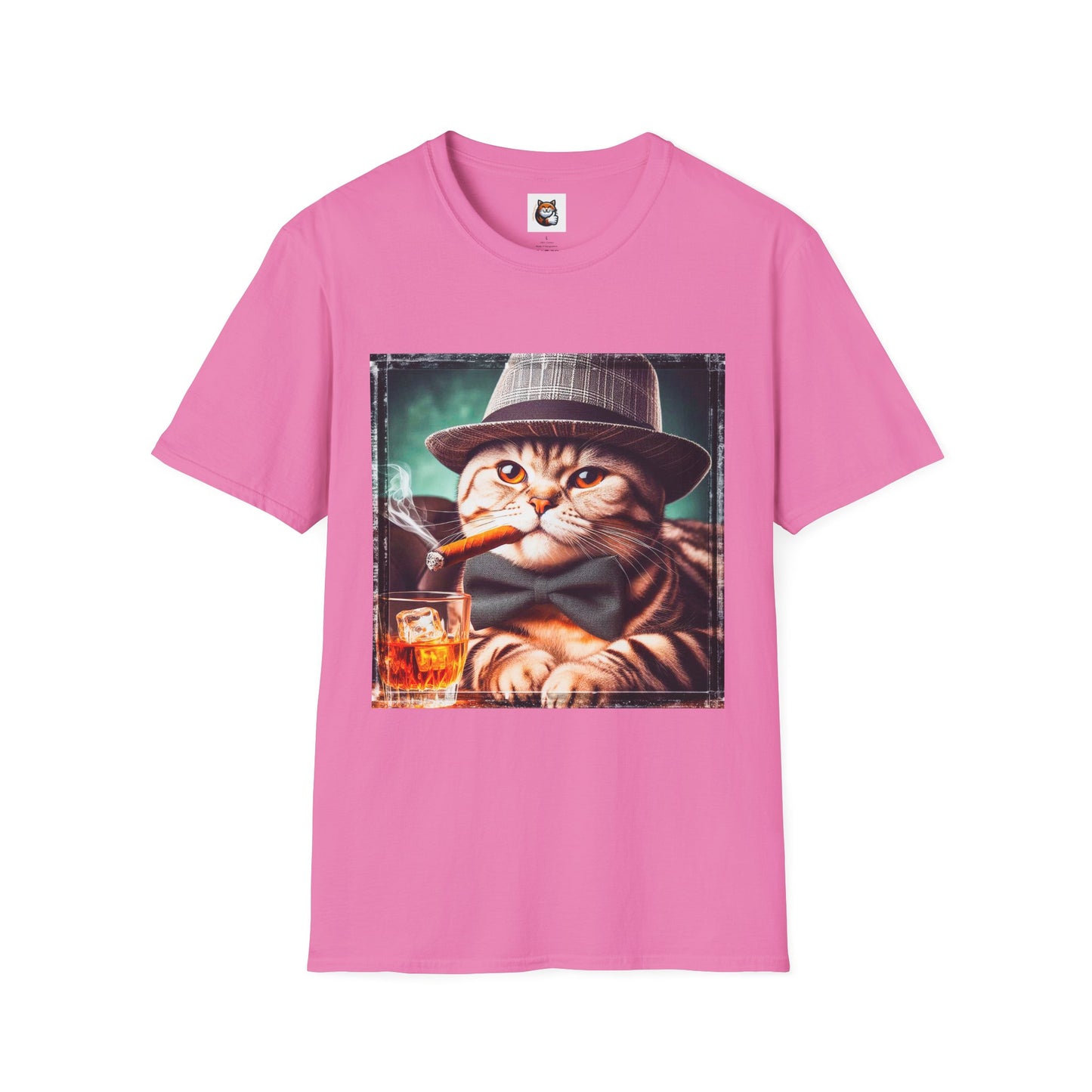 American Shorthair cigars Softstyle T-Shirt