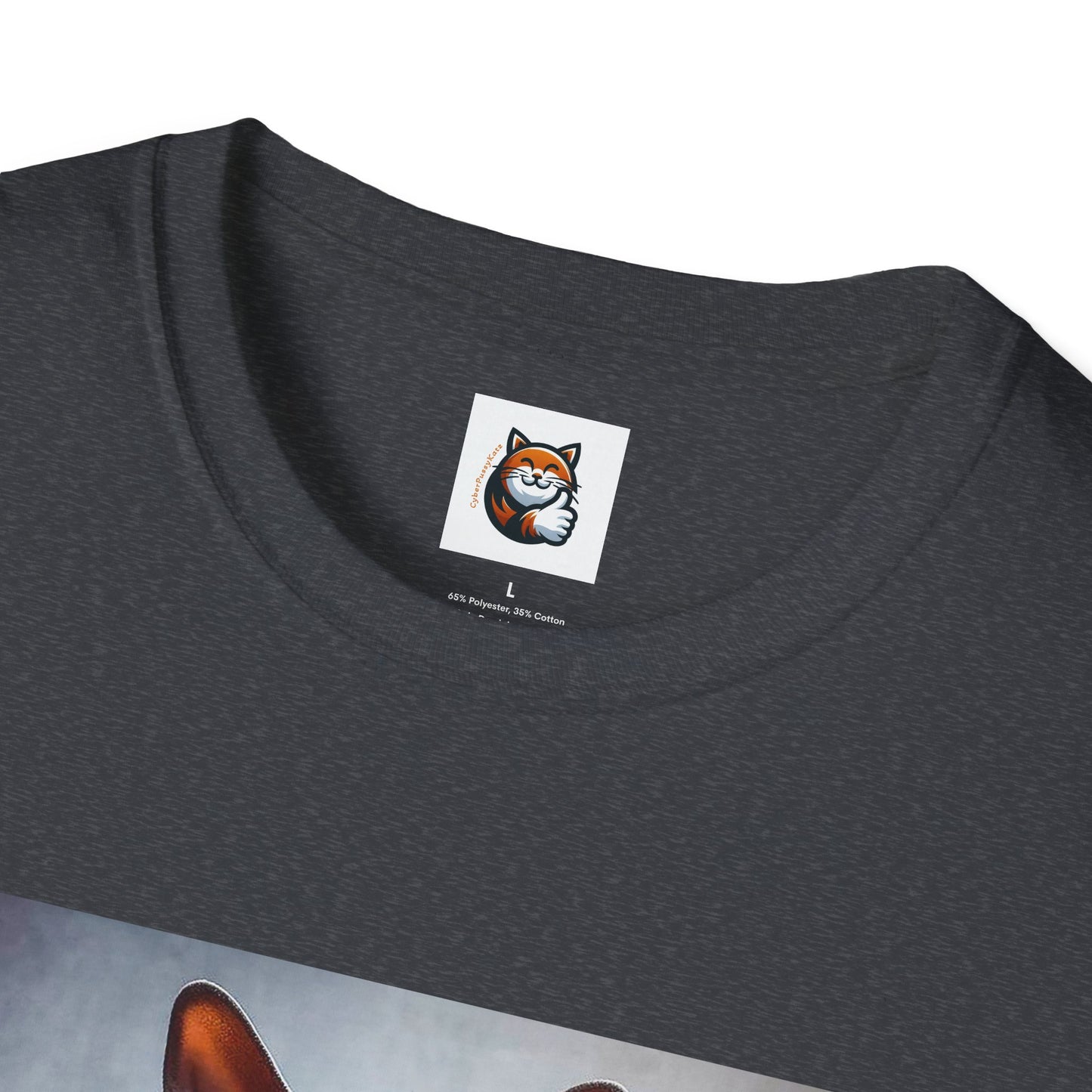 Devon Rex Cat Unisex Softstyle T-Shirt