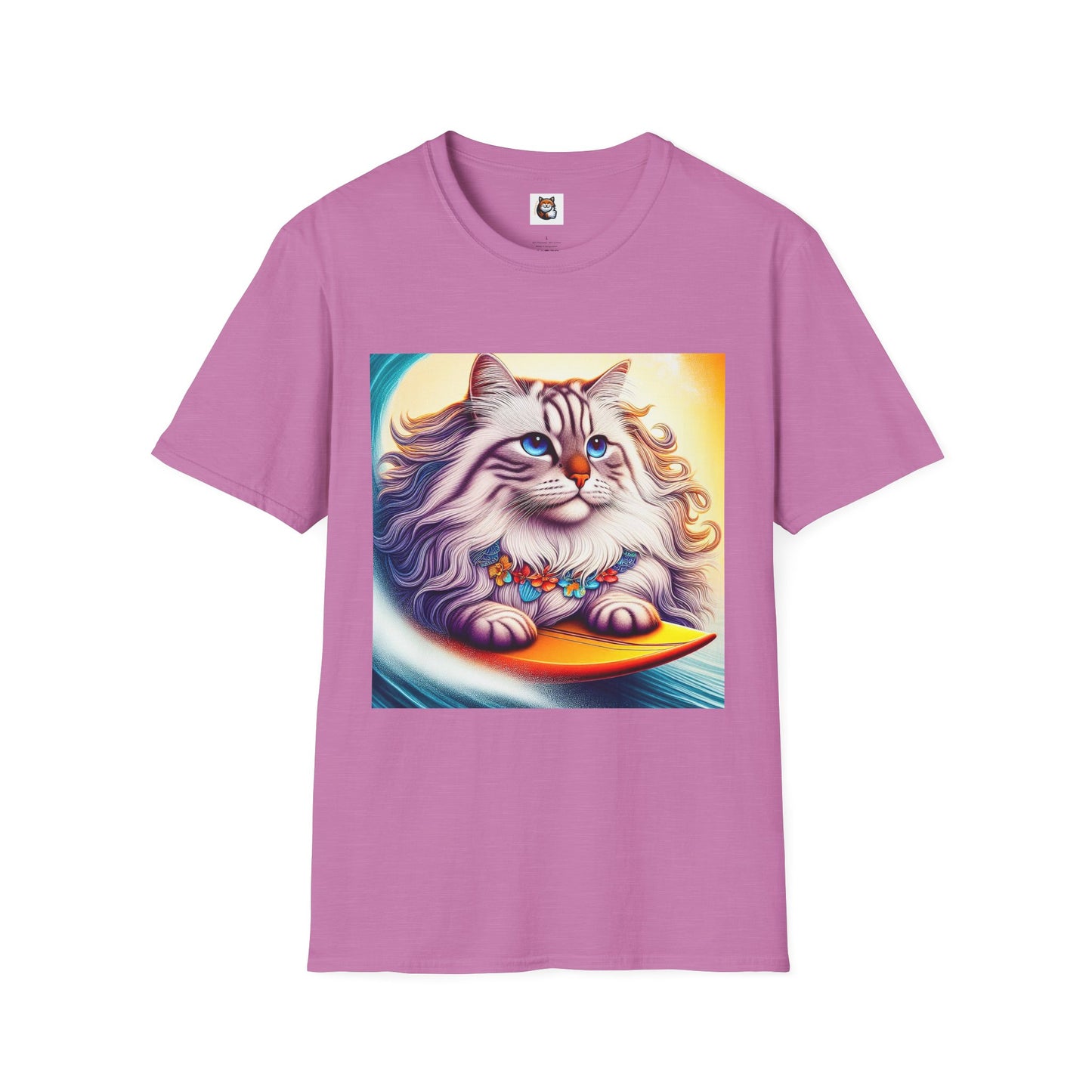 Siberian Cat surfing beauty