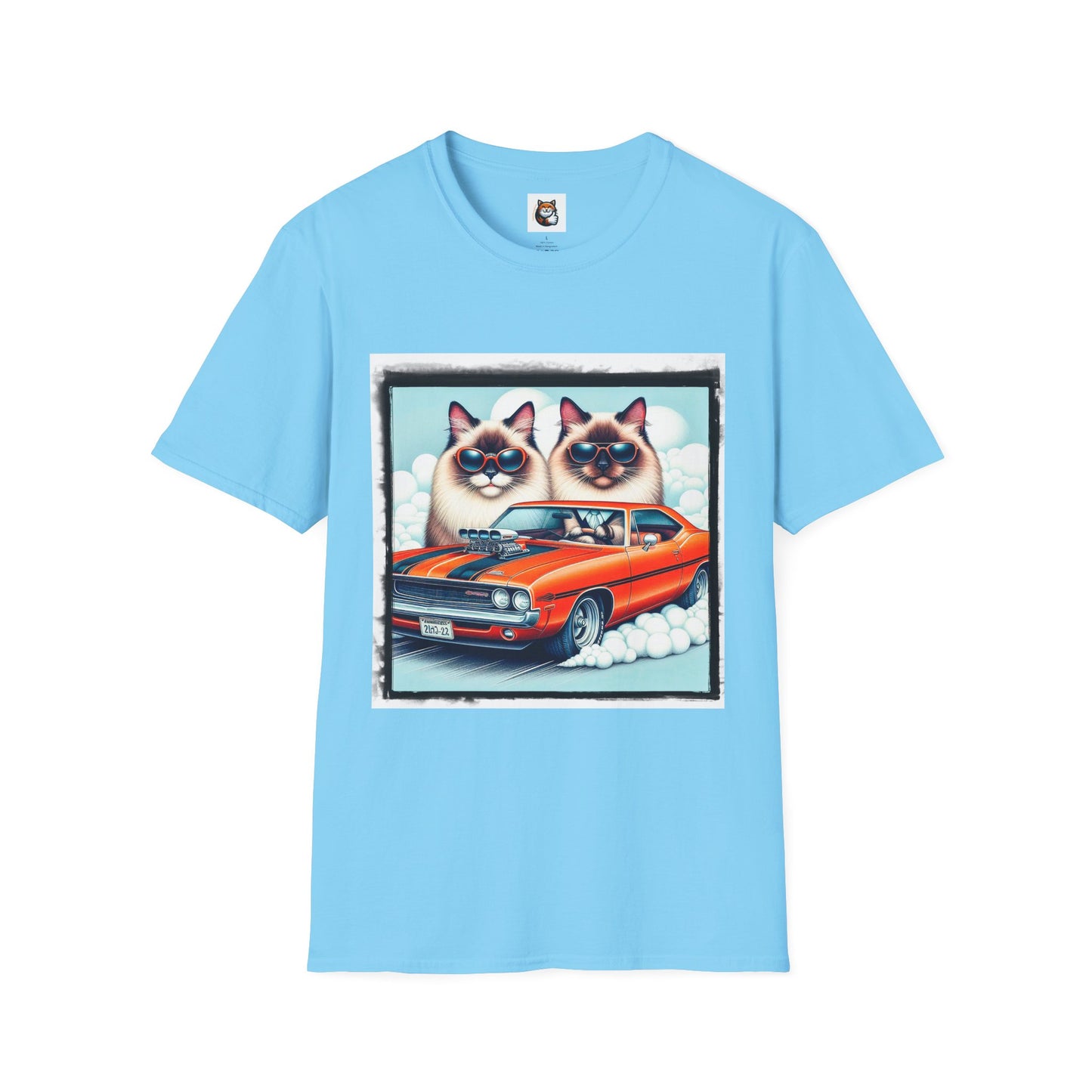 Wacky Birman Unisex Softstyle T-Shirt