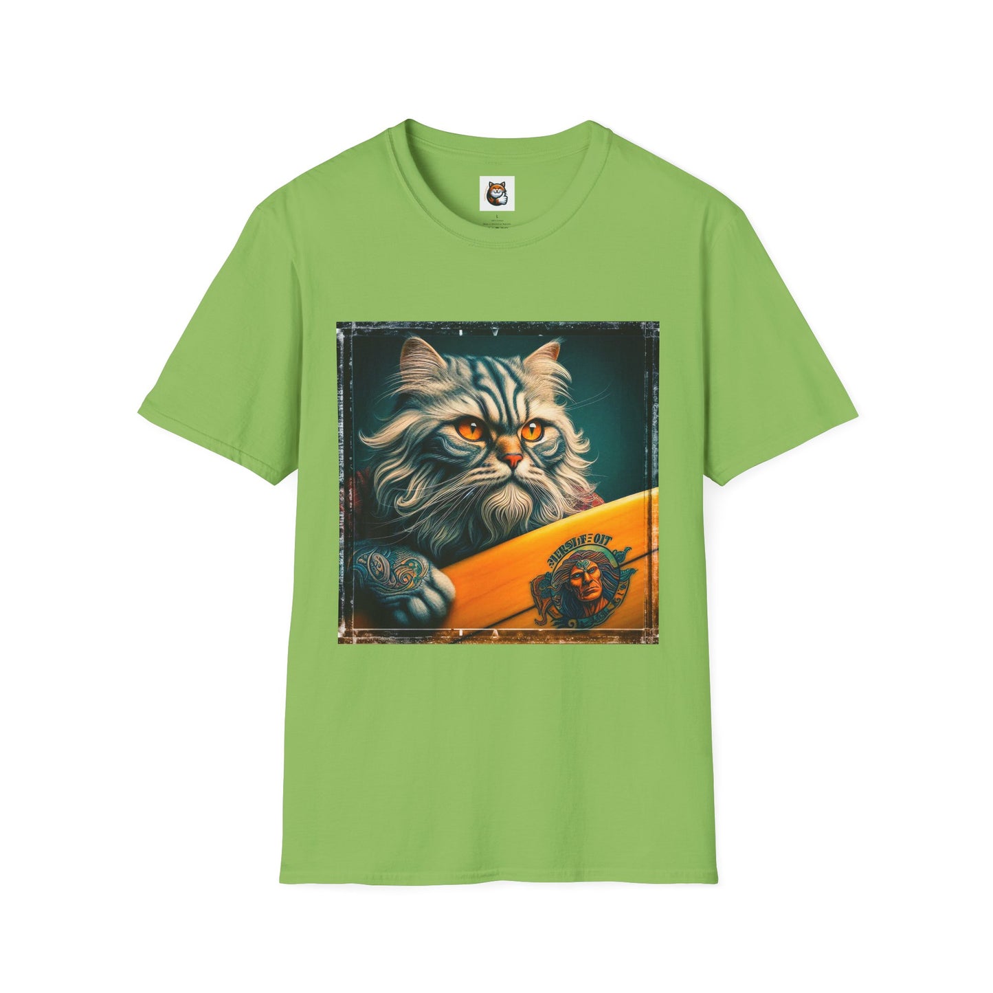 Persian Cat Unisex Softstyle T-Shirt