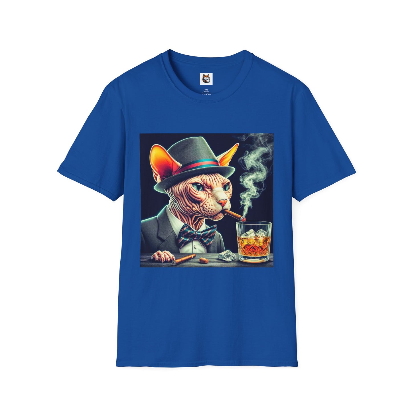 Sphynx Cat cigars and whiskey
