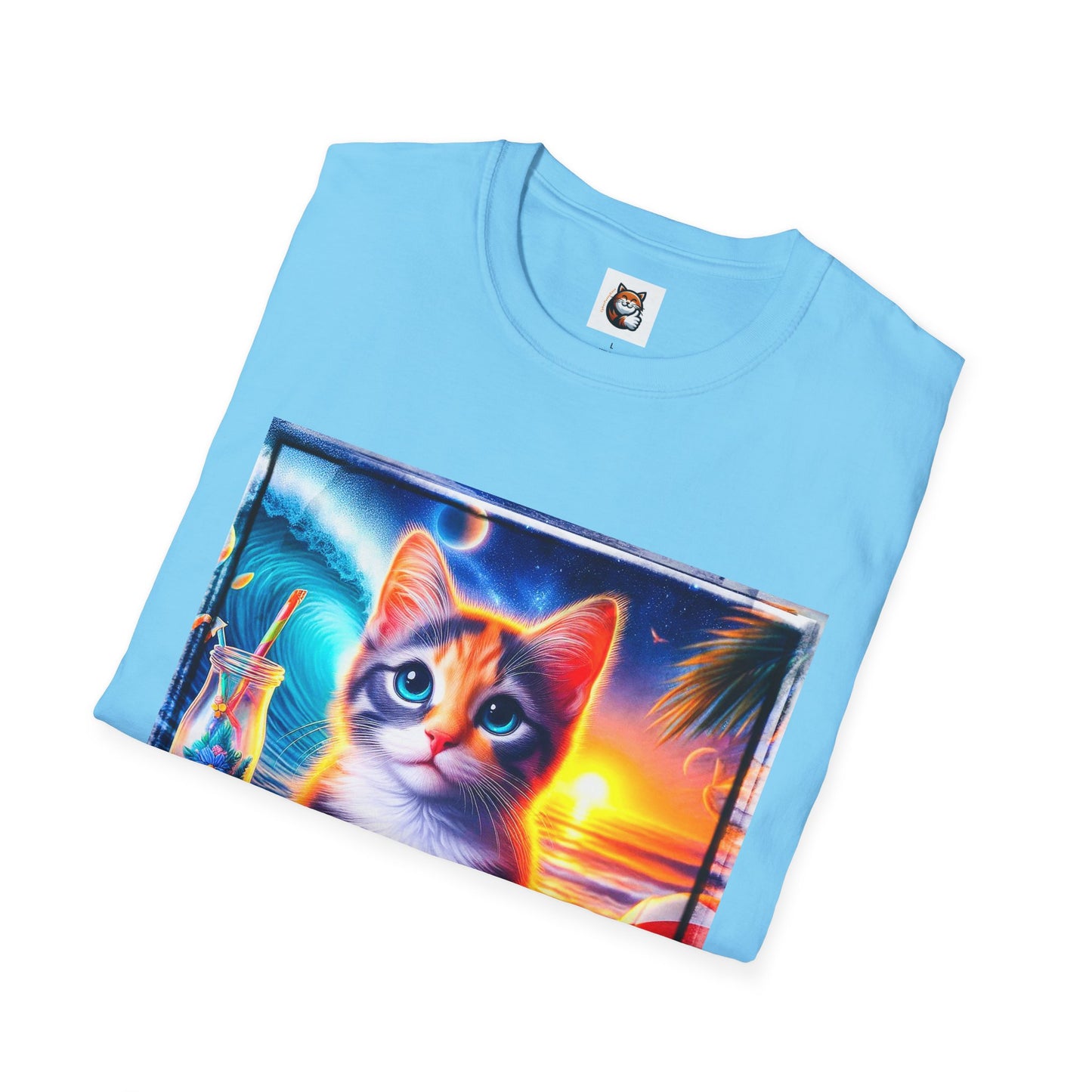 Domestic Cat Unisex Softstyle T-Shirt