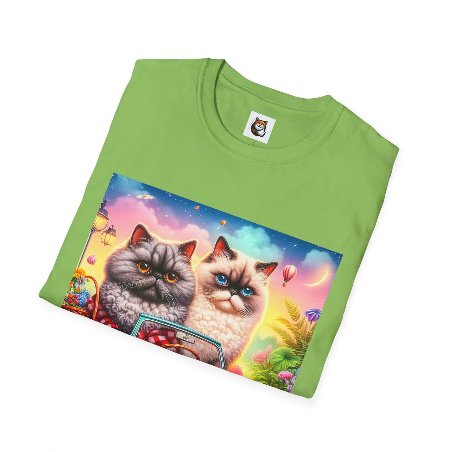 Selkirk Rex Cat T-Shirt tiny car