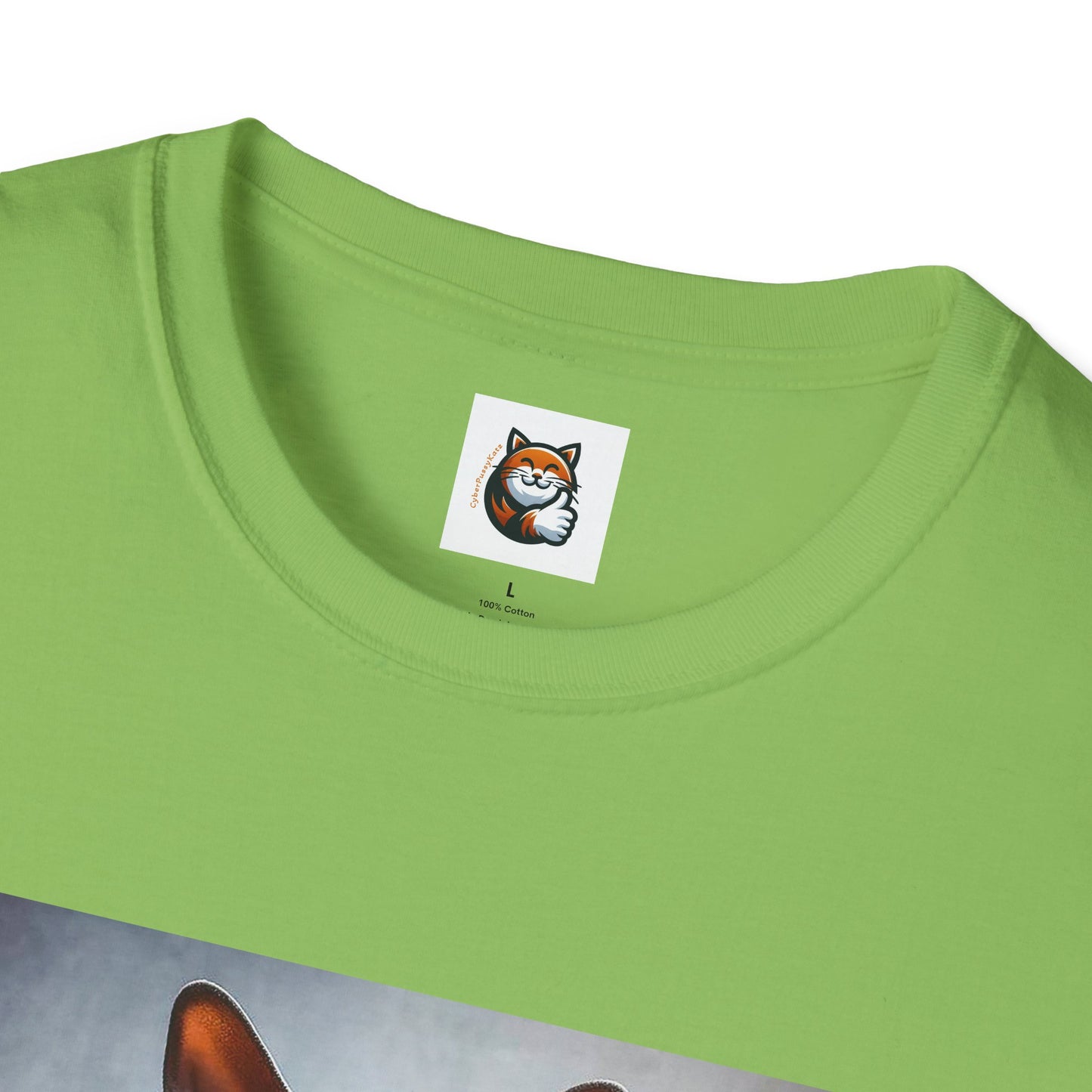Devon Rex Cat Unisex Softstyle T-Shirt