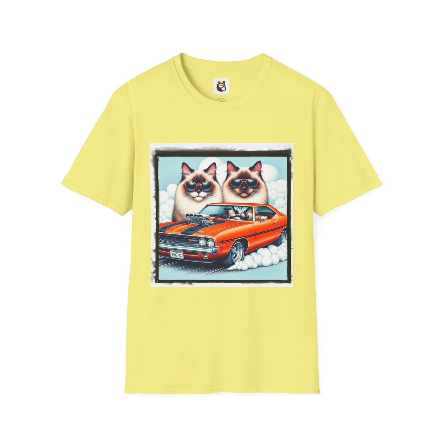 Wacky Birman Unisex Softstyle T-Shirt