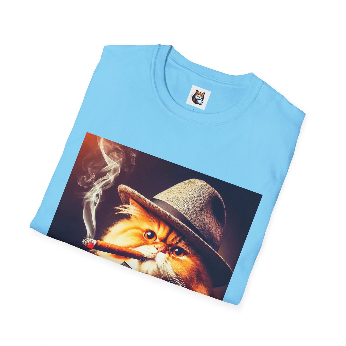 Persian Cat Unisex Softstyle T-Shirt