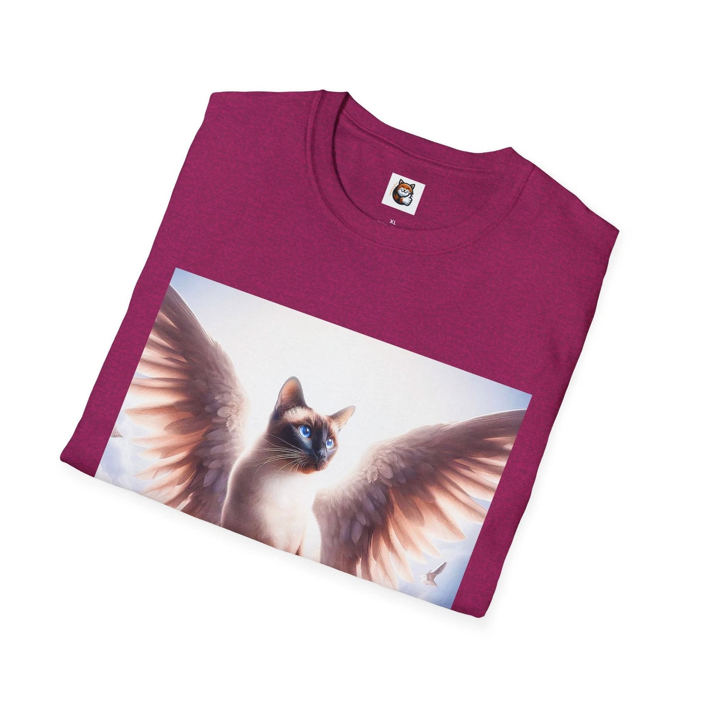 Siamese Cat wings shirt by Printify