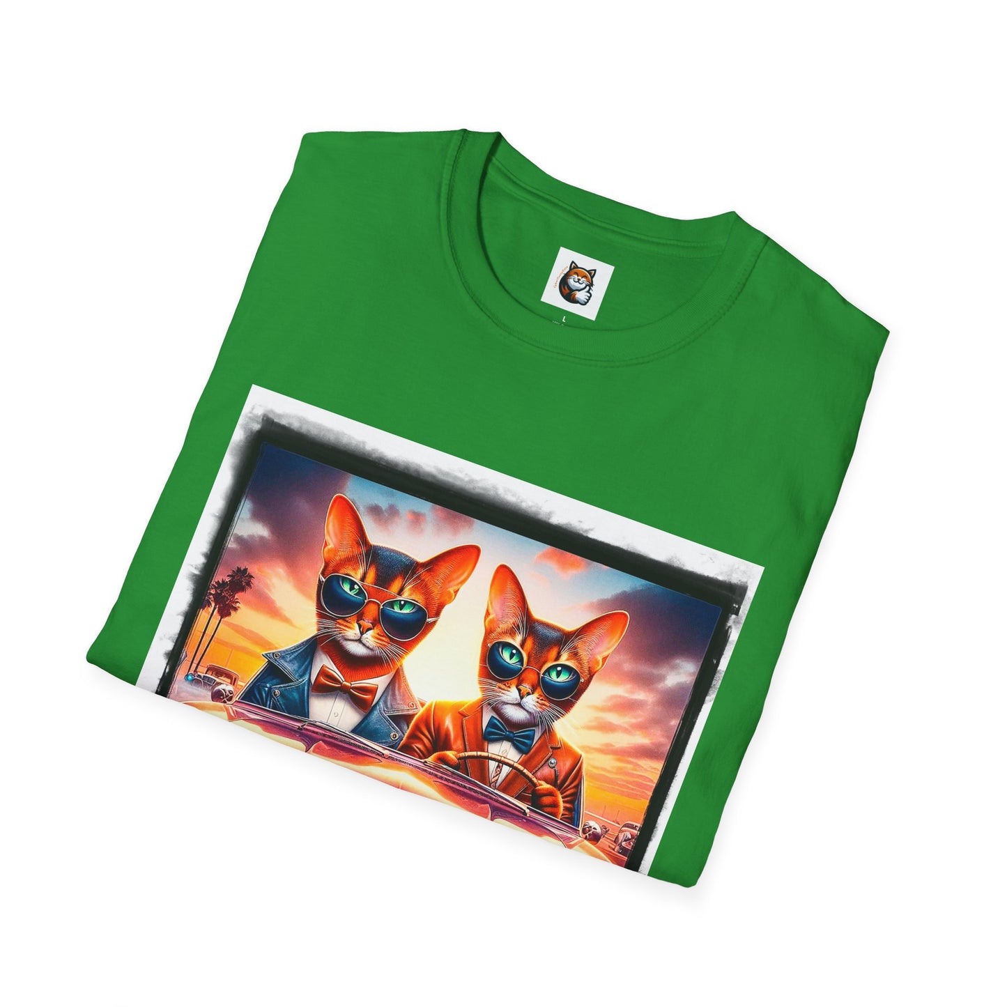 Wacky car driving Unisex Softstyle T-Shirt
