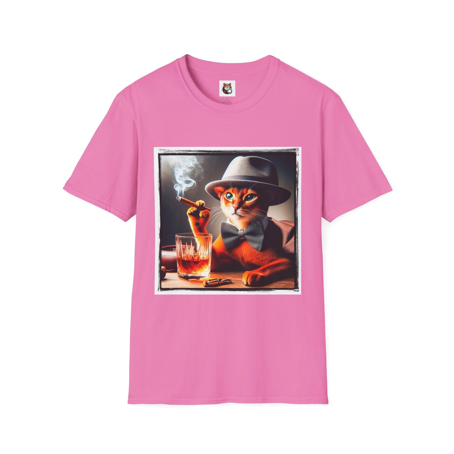 Abyssinian cigar smoking Softstyle T-Shirt