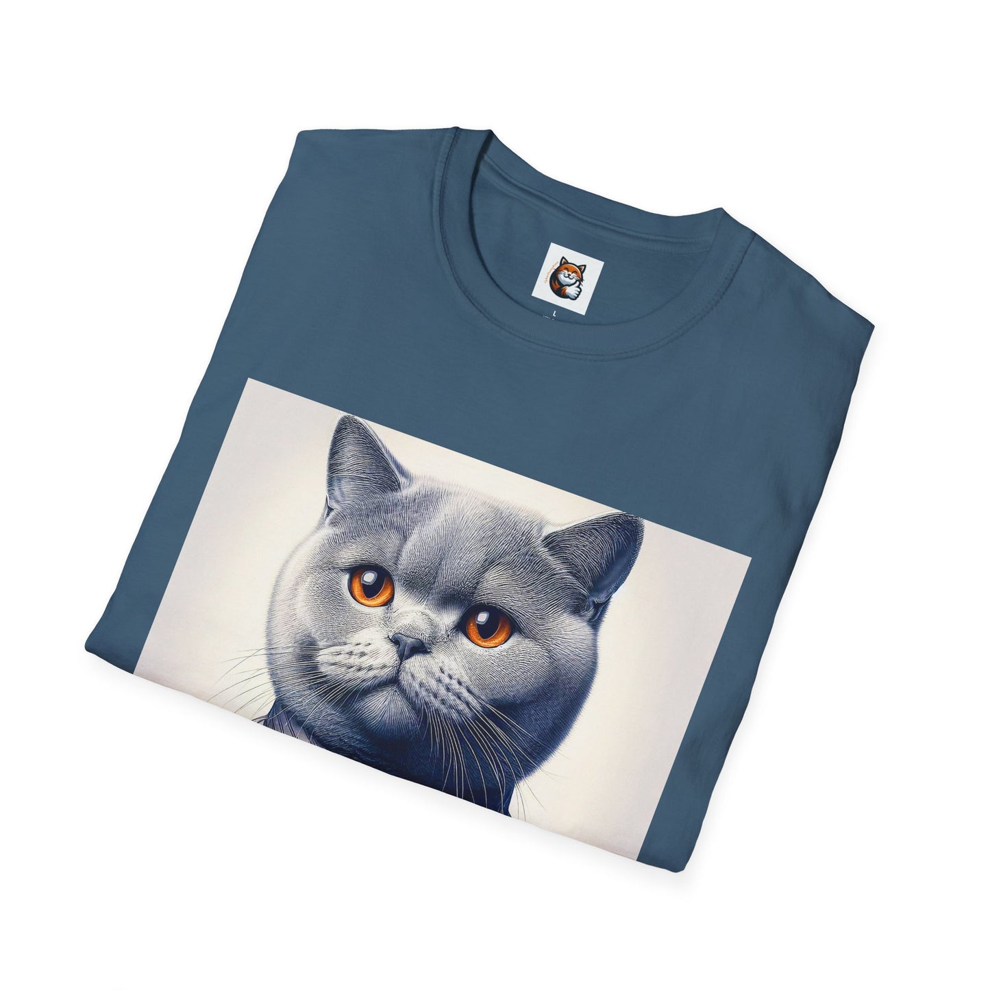 British Shorthair business professionals Softstyle T-Shirt
