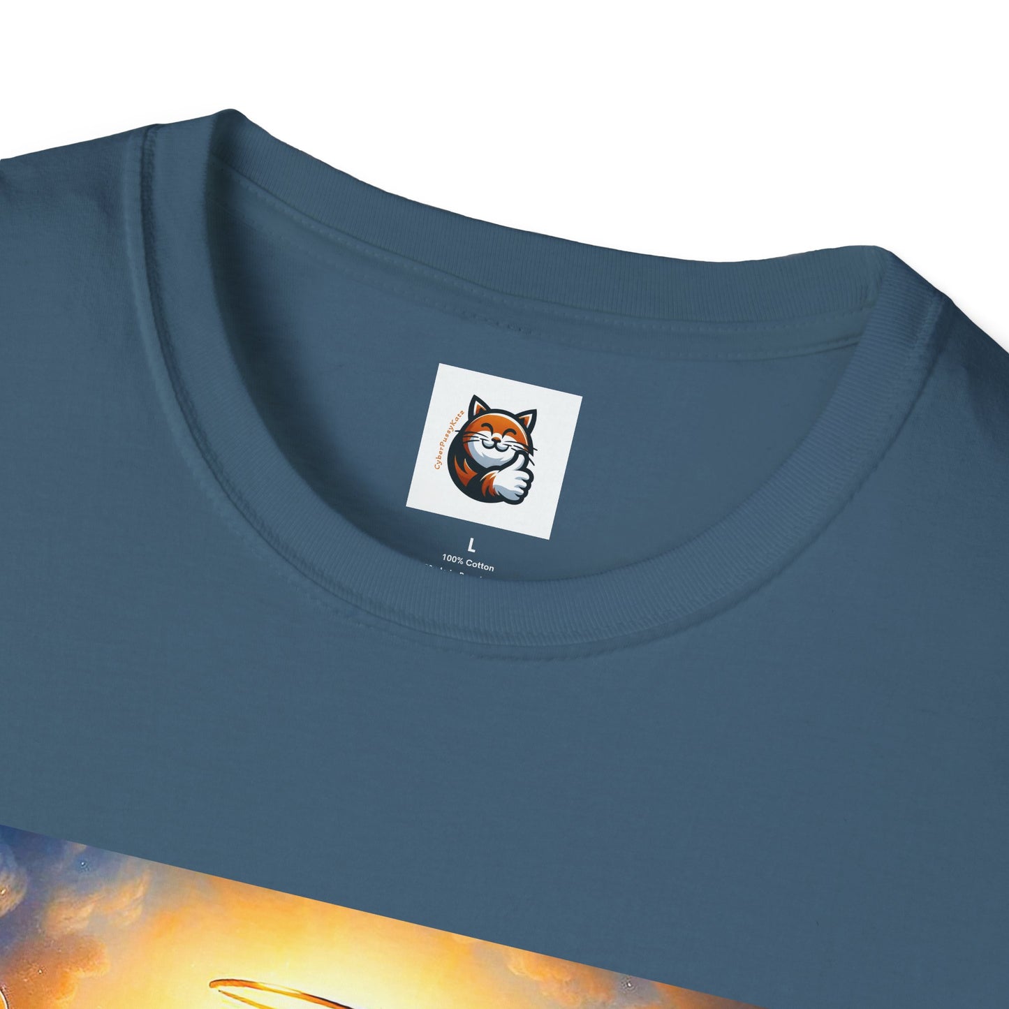 Scottish Fold Cat golden Angel T-Shirt