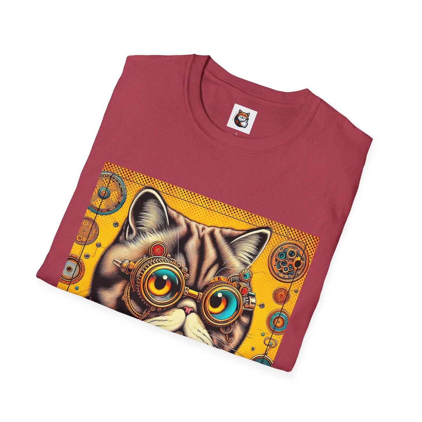 Exotic Shorthair Cat Unisex Softstyle T-Shirt by Printify
