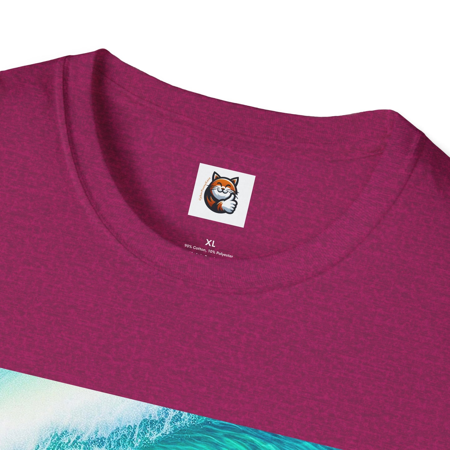 Siberian Cat surfs up shirt
