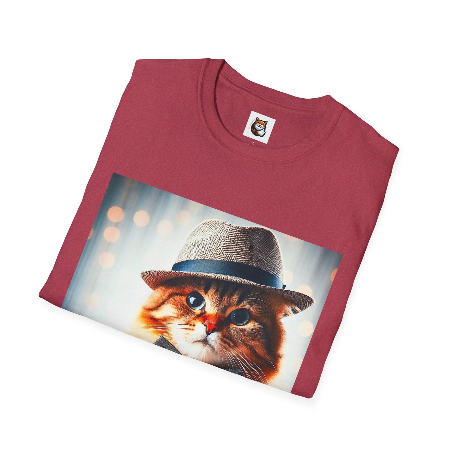 Domestic Cat Unisex Softstyle T-Shirt by Printify