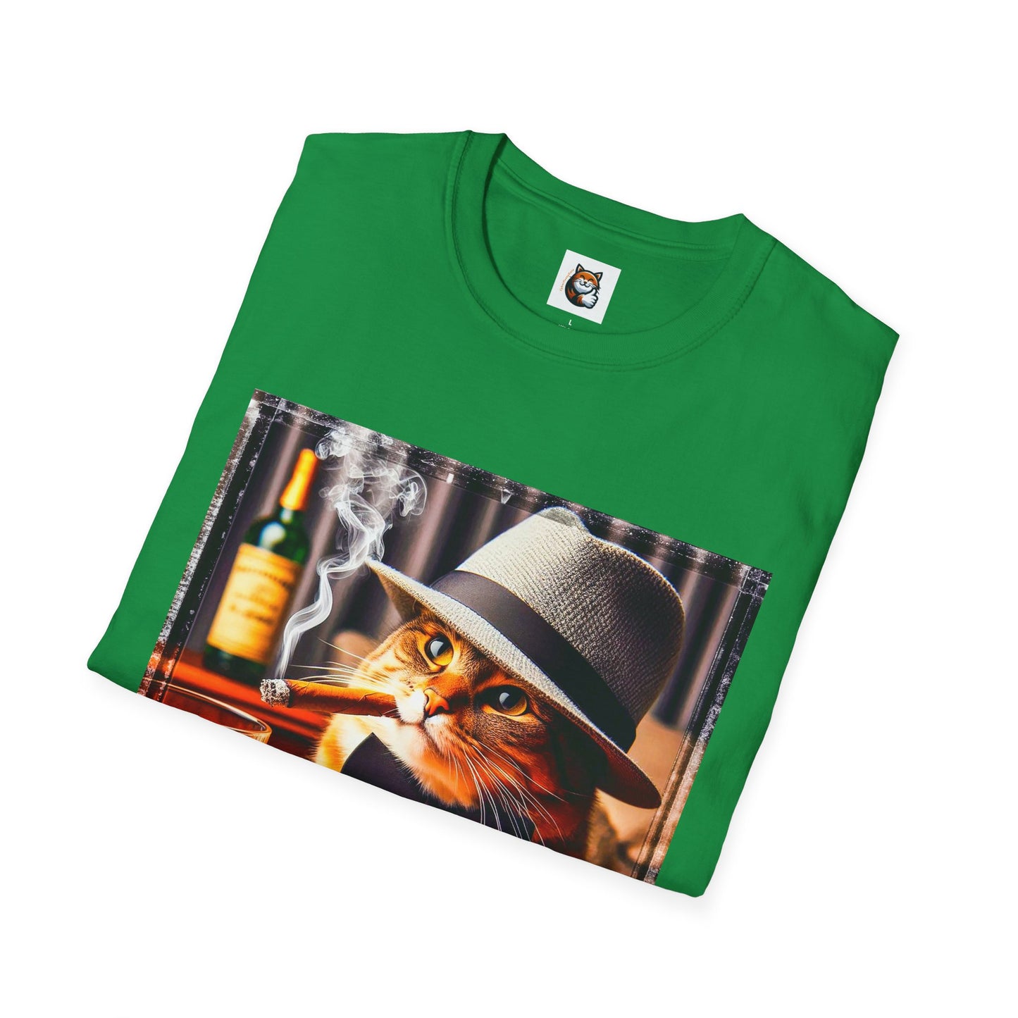 Domestic Cat Unisex Softstyle T-Shirt