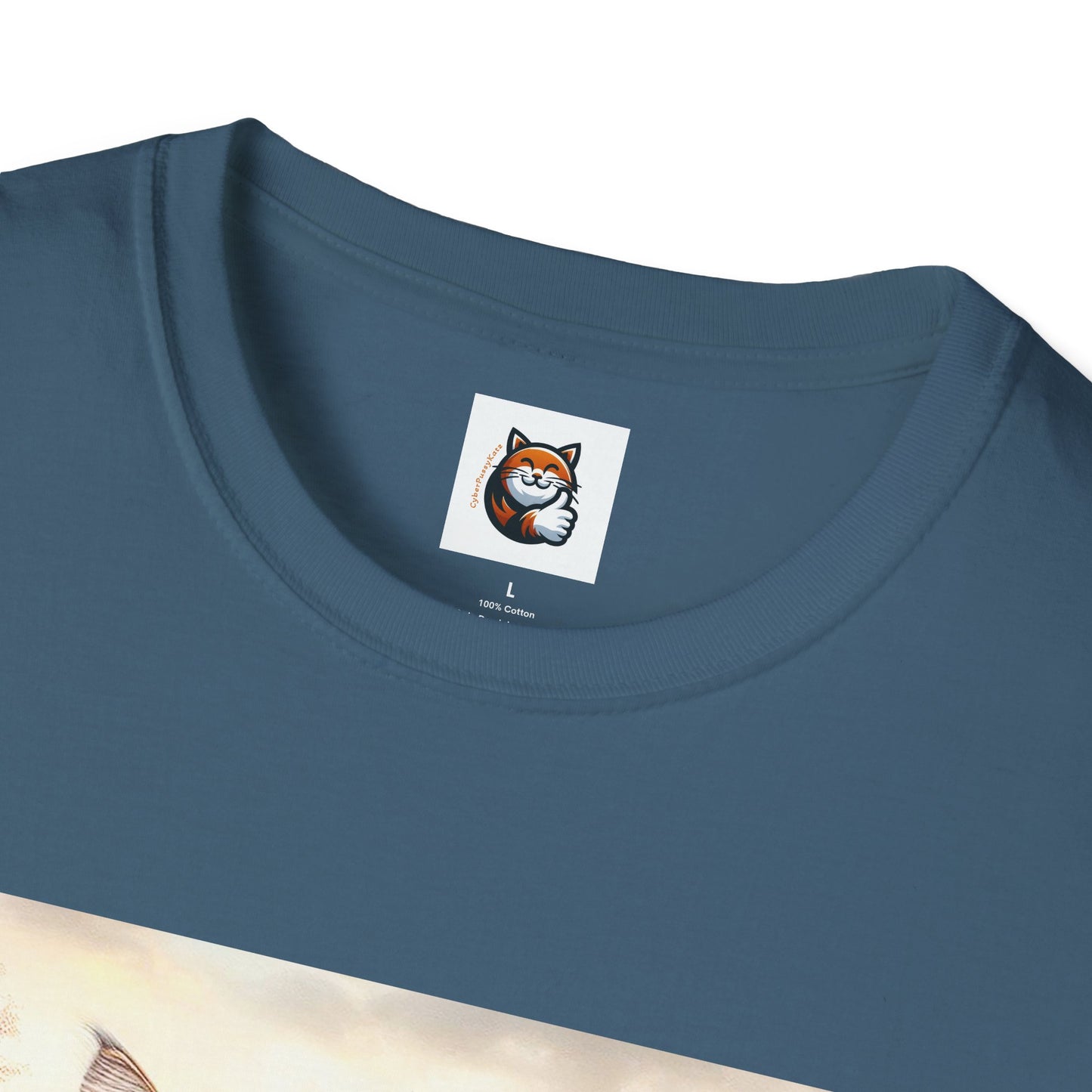 Wacky Norwegian Forest Cat Unisex Softstyle T-Shirt