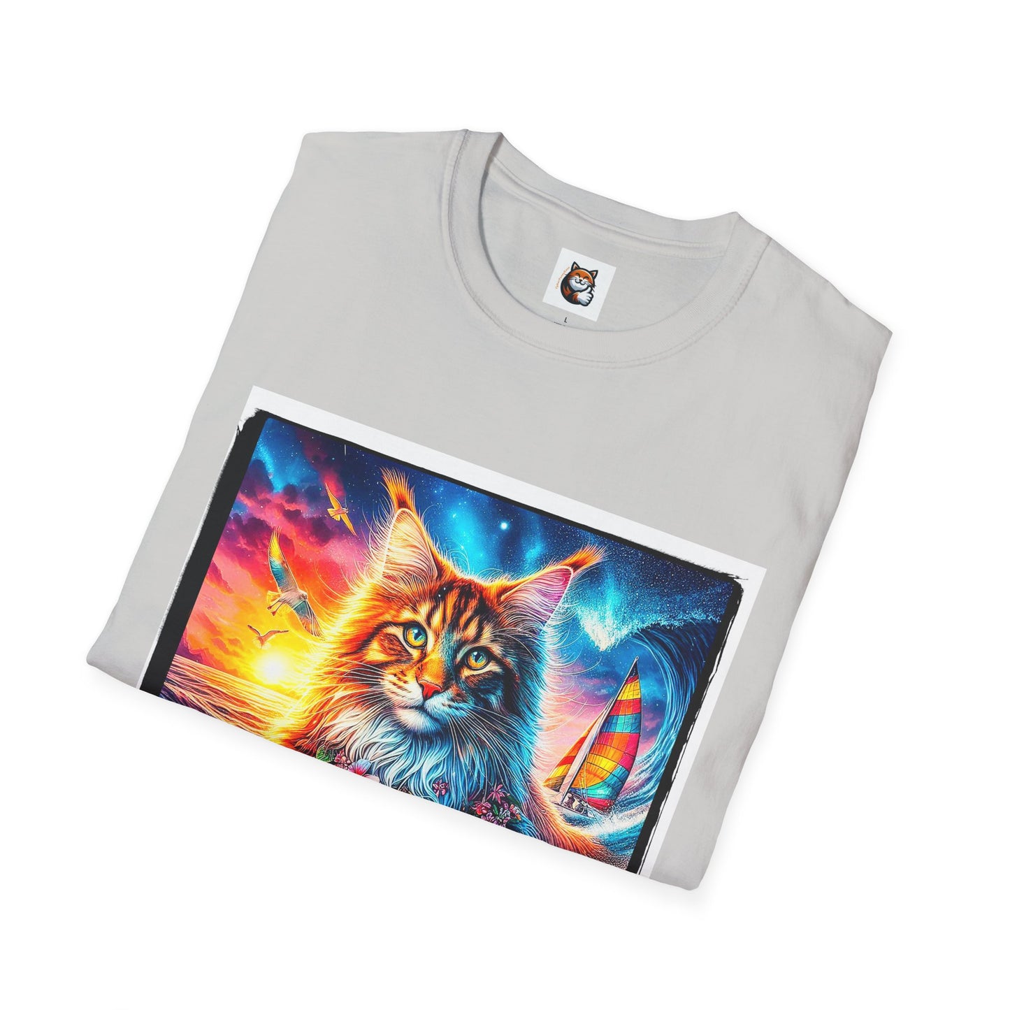 Maine Coon Unisex Softstyle T-Shirt