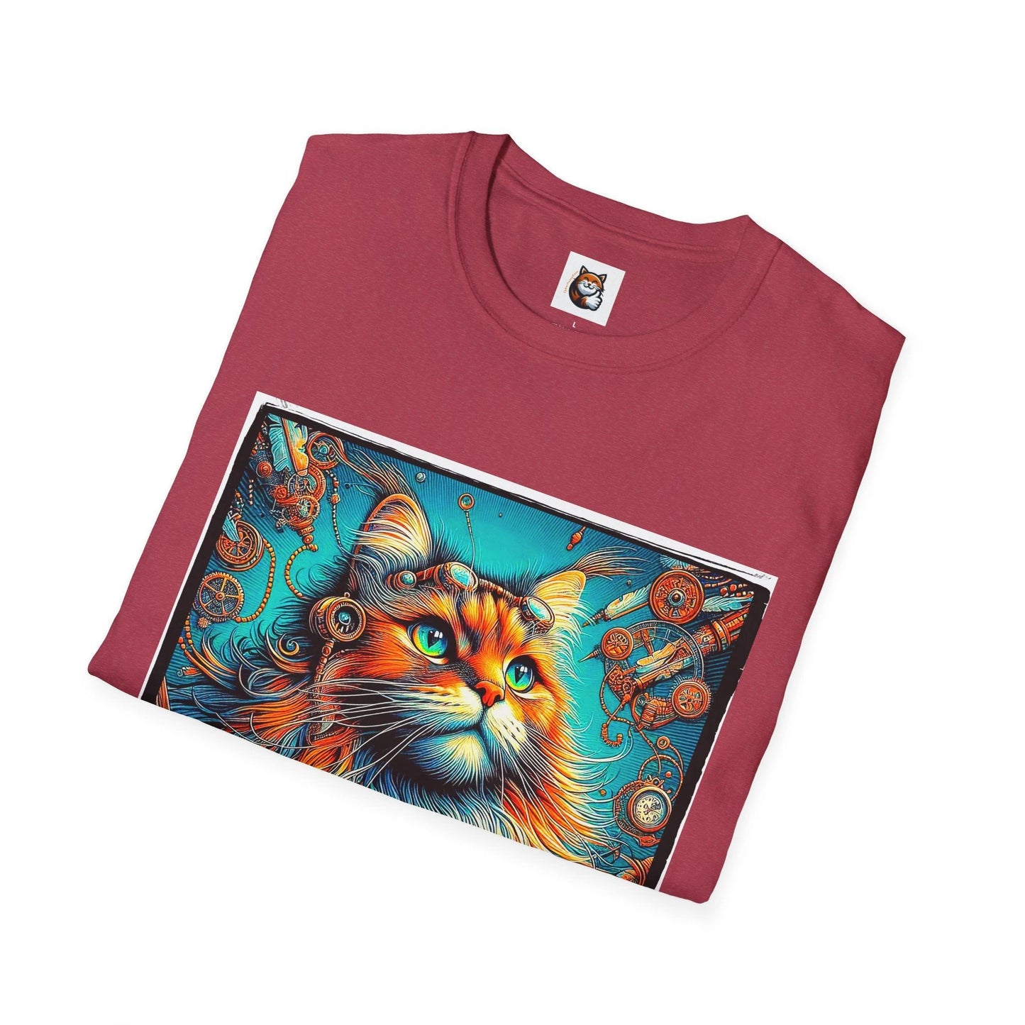 Norwegian Forest Cat Unisex Softstyle T-Shirt by Printify
