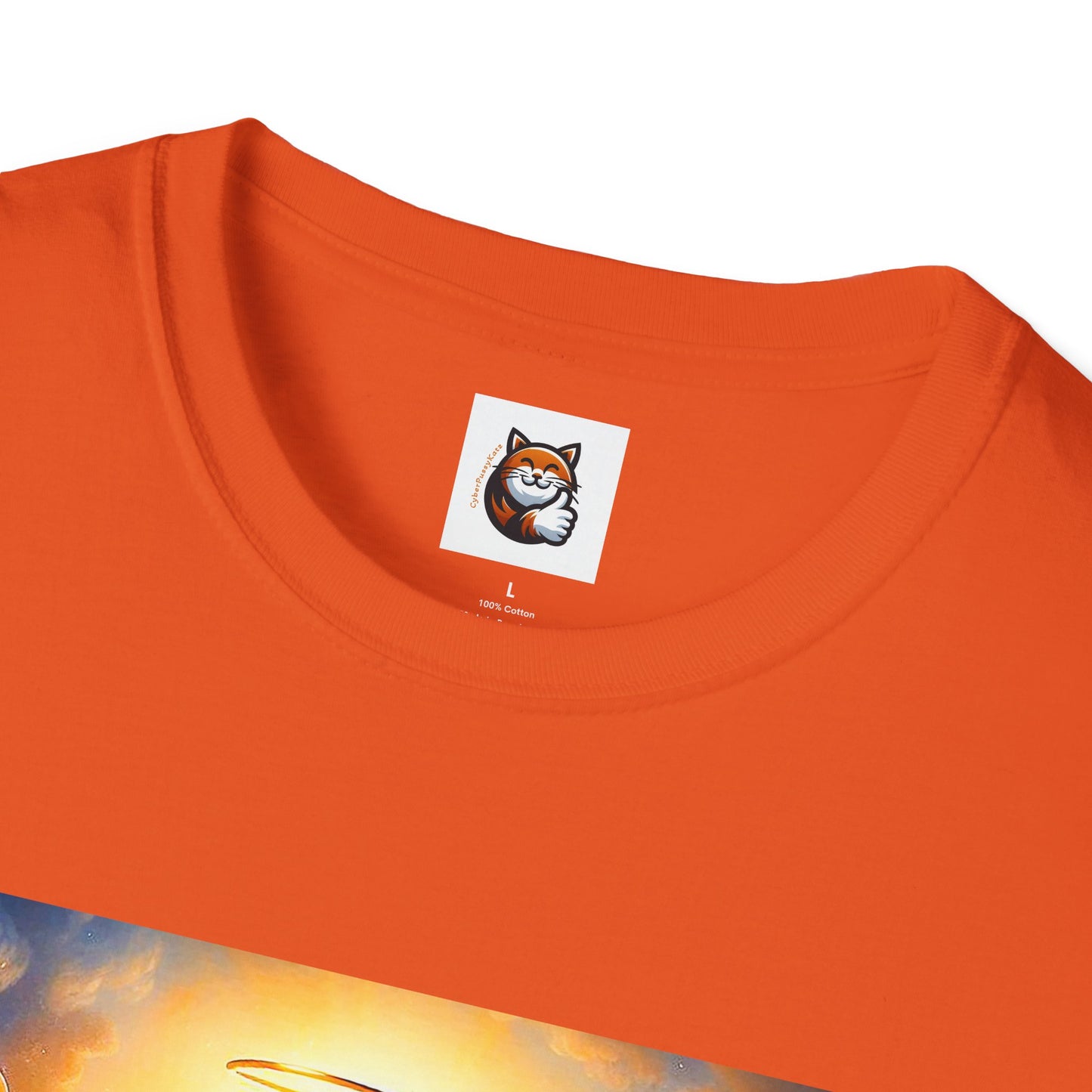 Scottish Fold Cat golden Angel T-Shirt