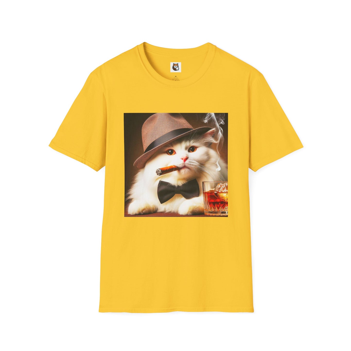 Siberian Cat bar smoking shirt