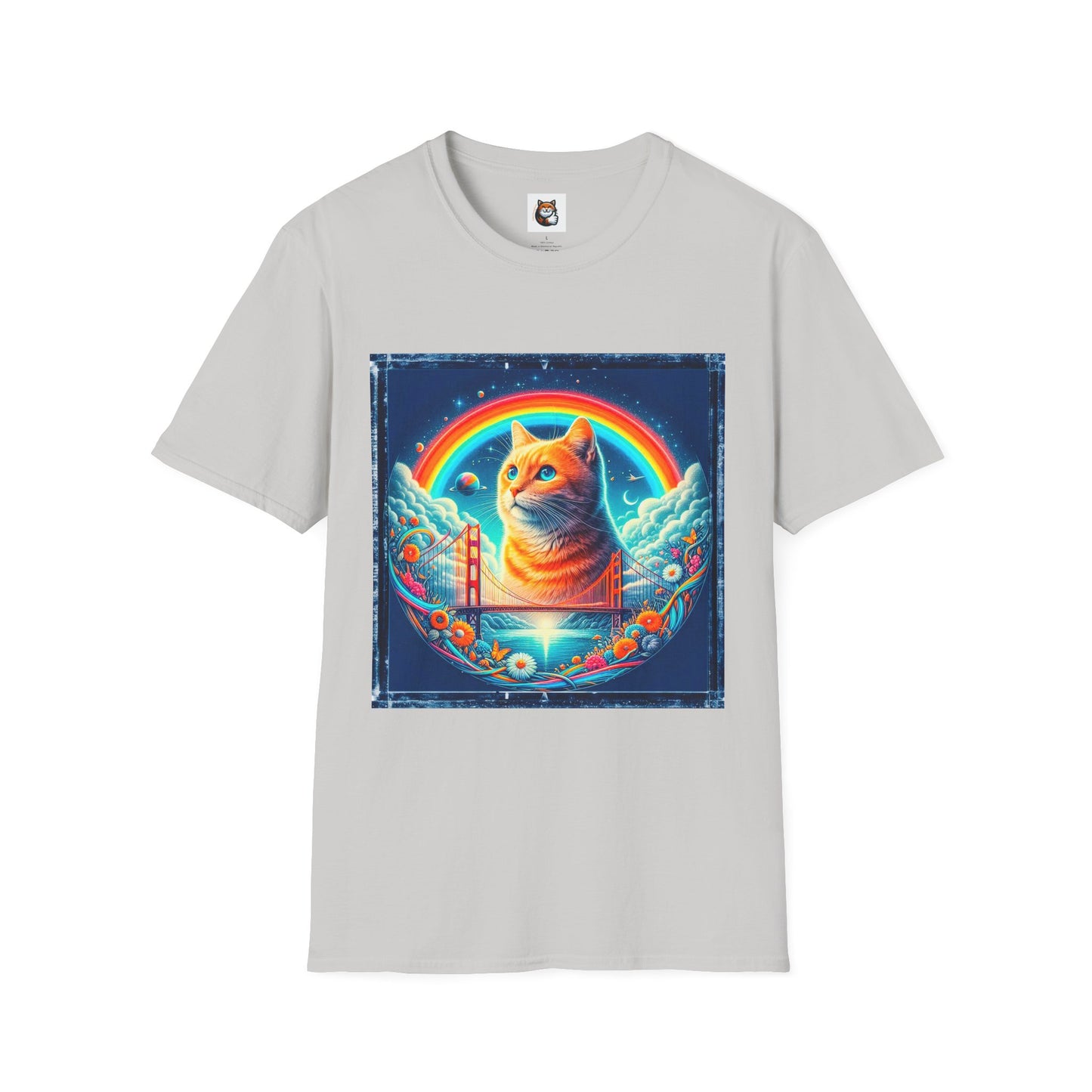 Domestic Cat Unisex Softstyle T-Shirt